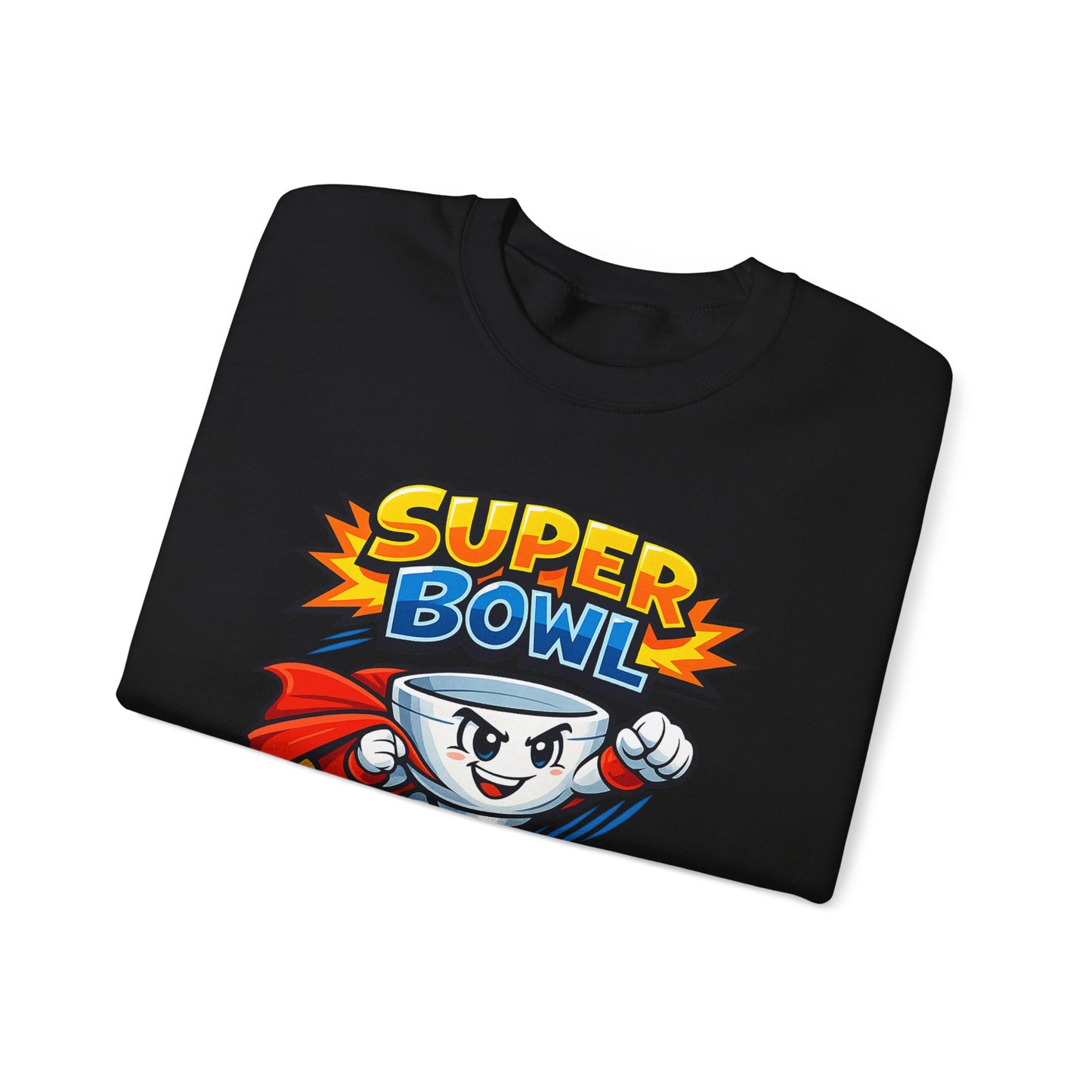 Super Bowl Sweatshirt, Funny Super Bowl Crewneck, Football Party Sweatshirt, Game Day Pullover, Bowl Pun Shirt, Unisex Graphic Crew