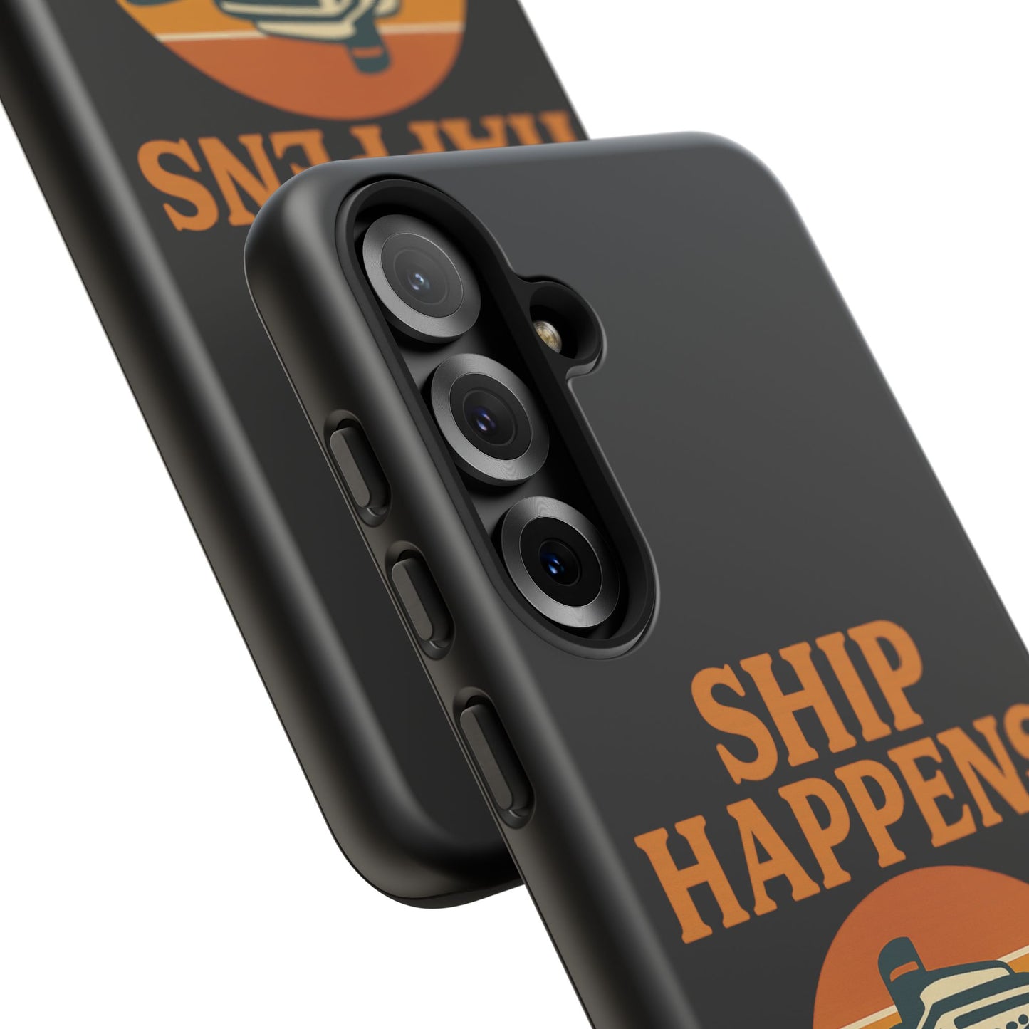 Samsung Case - Ship Happens Sunset Cruise Ship Nautical Phone Case Travel Accessory Gift for Travel Lovers Cruise Case
