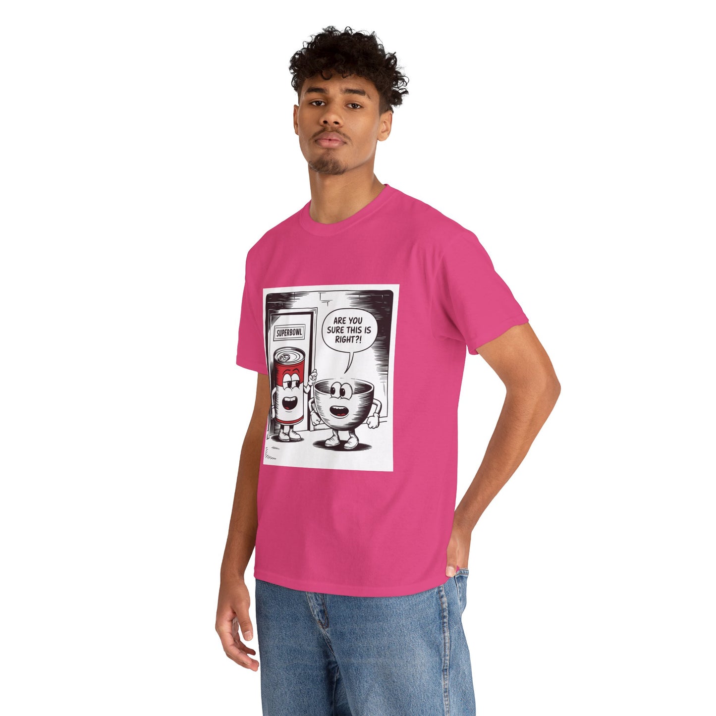 Comic Unisex Tee - Superbowl Design