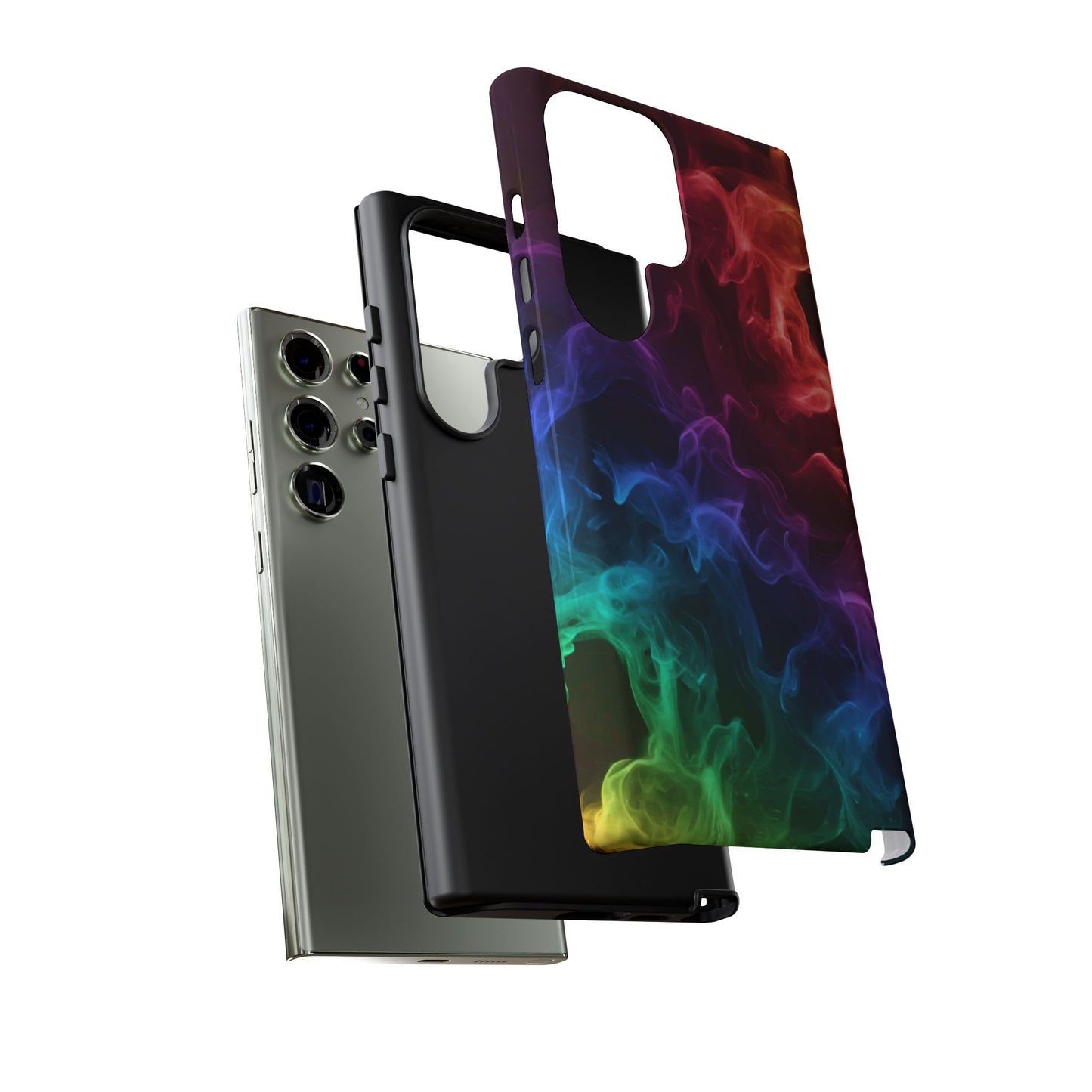 Samsung Tough Case - Colorful Smoke Design