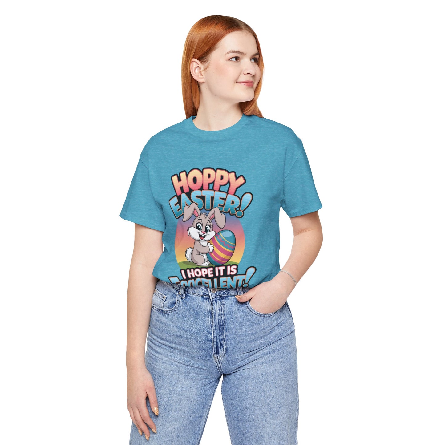 Happy Easter Unisex Tee Easter Shirt Easter Bunny T Shirt Easter Apparel Easter Bunny Outfit
