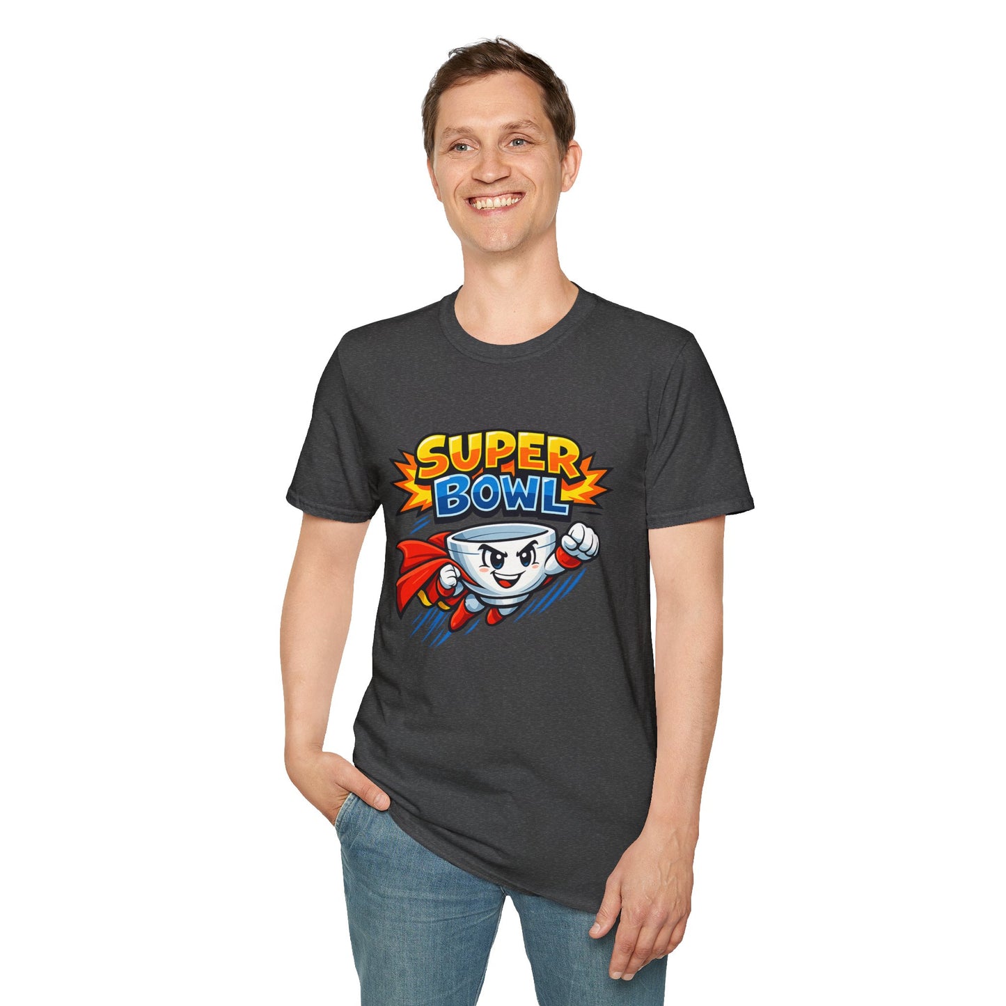 Super Bowl Shirt, Funny Super Bowl T Shirt, Football Party Shirt, Game Day Shirt, Bowl Pun Shirt, Super Bowl Party Tee, Unisex Graphic Tee