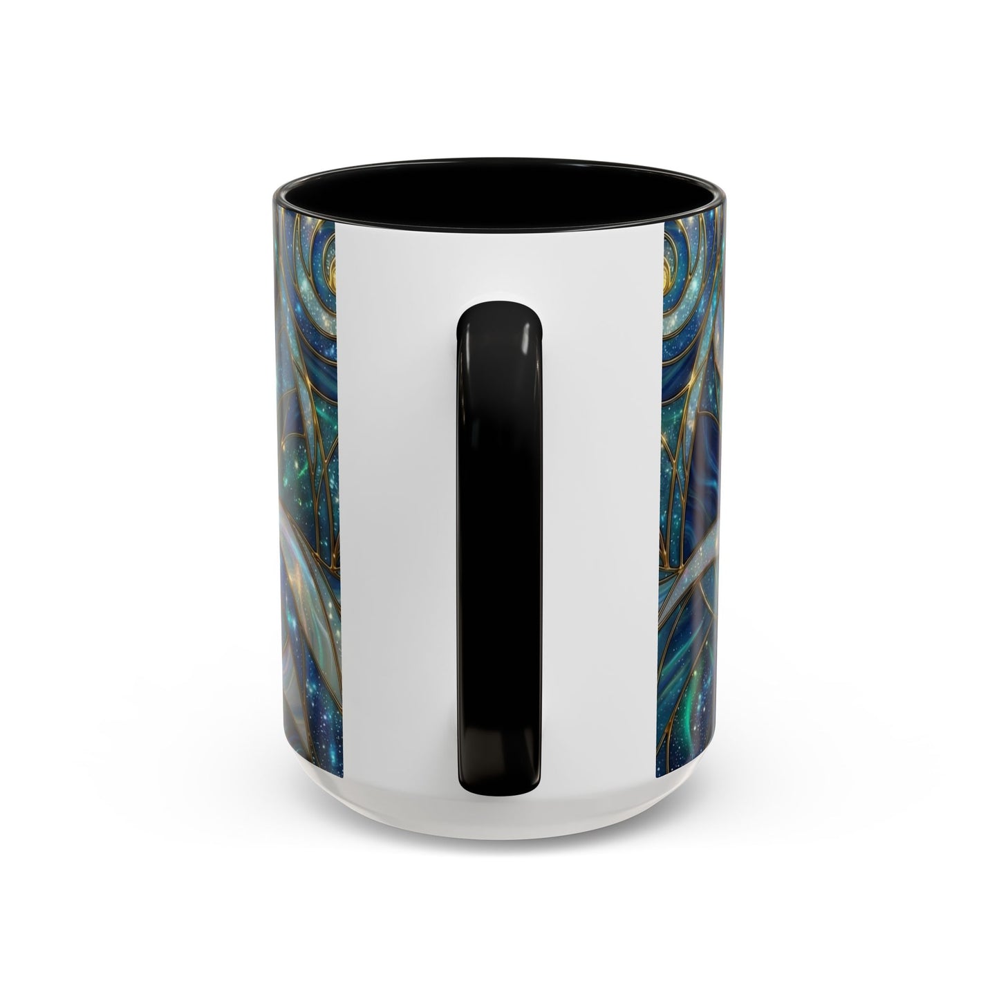 Stained Glass Dove Mug, Christian Coffee Cup, Religious Gift, Faith Art Mug, Holy Spirit Dove, Inspirational Christian Mug