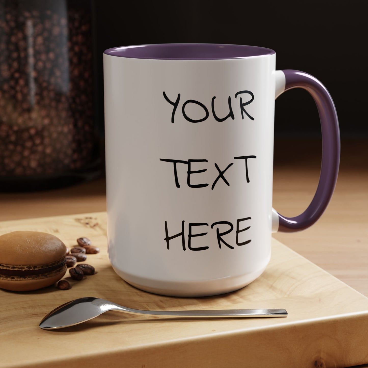 Personalized Teacher Mug, Best Teacher Ever Gift, Custom Educator Coffee Cup, 3D Gold Balloon Design, Teacher Appreciation Present