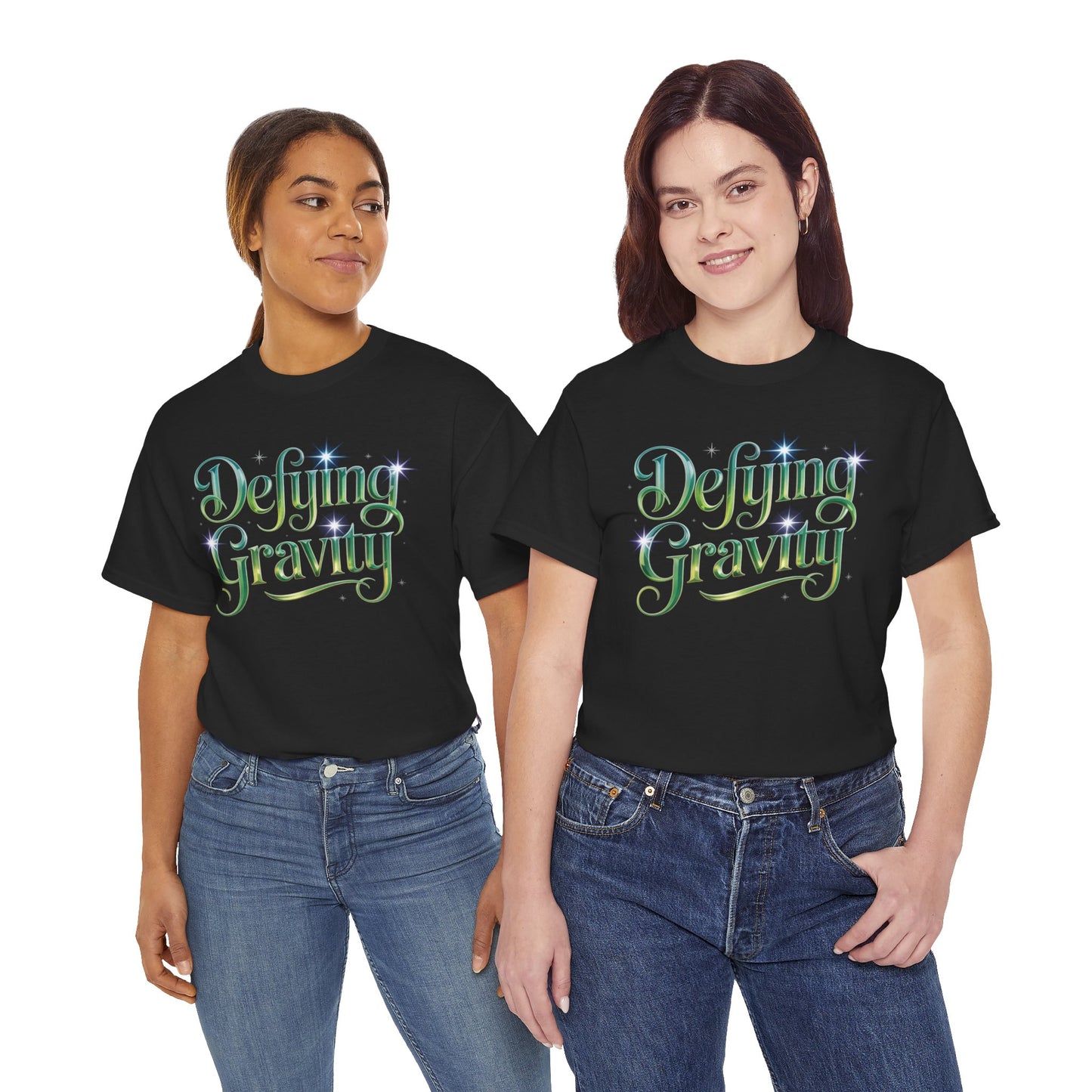 Defying Gravity Wicked Musical Quote Tee – Broadway Fan Shirt, Inspirational Wizard of Oz Graphic Tee, Musical Theatre Unisex T-Shirt