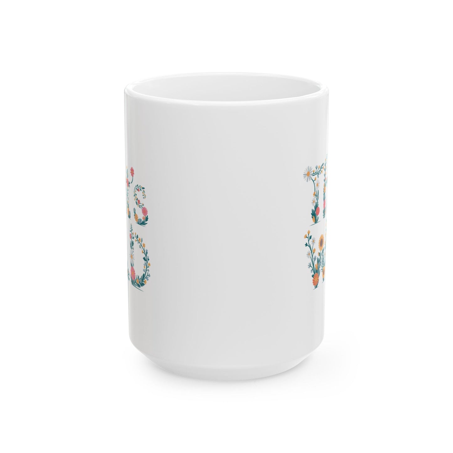 That’s Wild Floral Mug | Cottagecore Coffee Cup | Boho Botanical Mug Gift | Funny Plant Lover Mug | 11oz & 15oz Ceramic Tea Mug