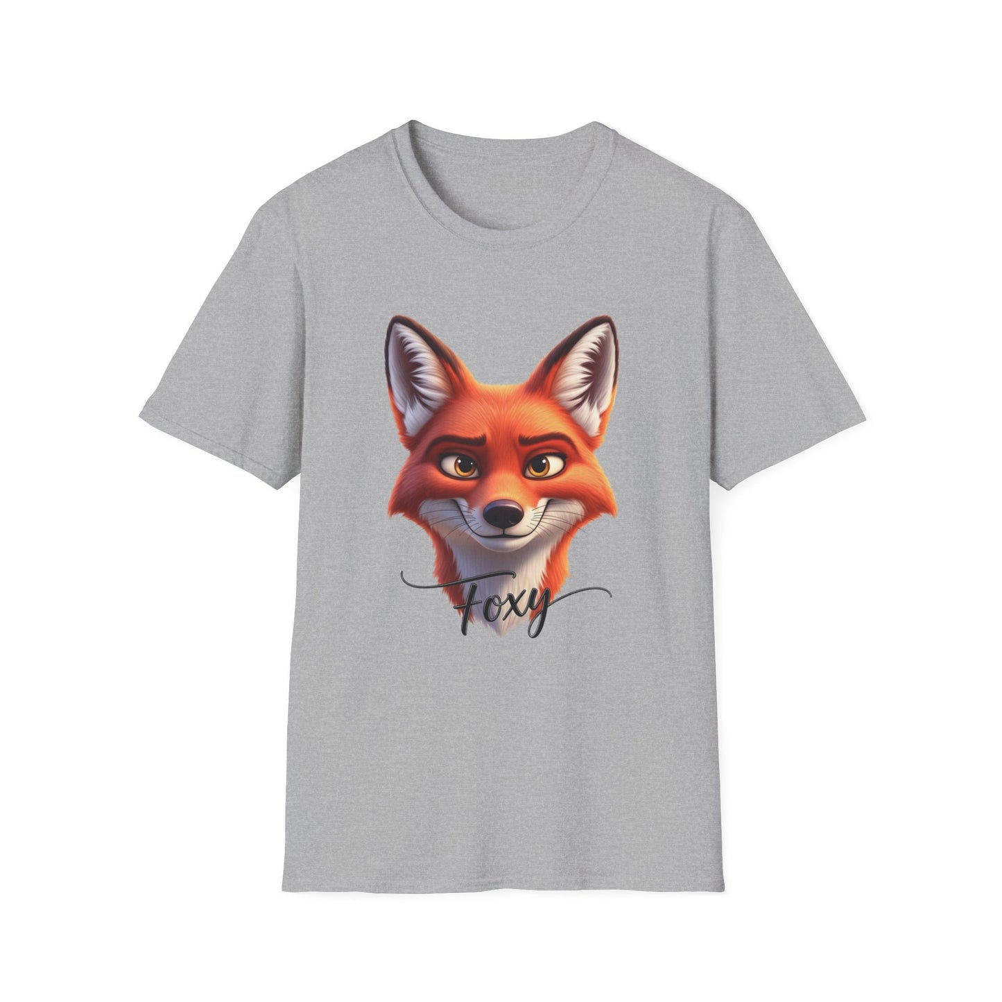 Foxy T-Shirt, Cute Fox Graphic Tee, Animal Lover Shirt, Fun And Confident Top, Playful Pun Gift, Soft Cotton Tee For Everyday Wear