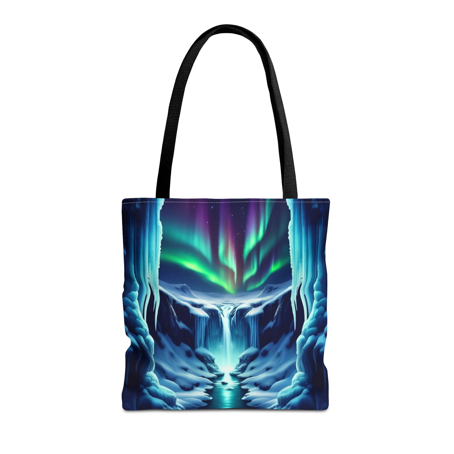 Icy Landscape Tote Bag