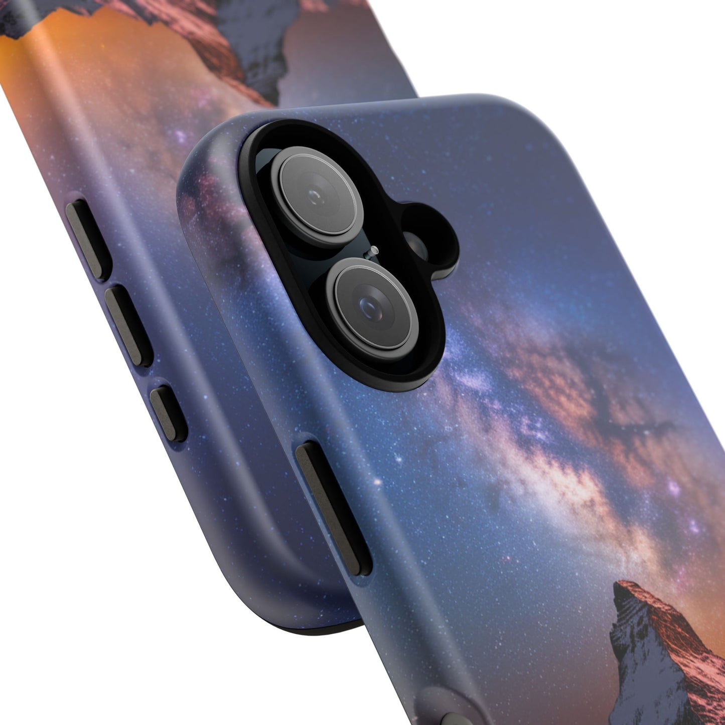 iPhone Case Mountain Top and Milky Way Nature Phone Case Unique Gift