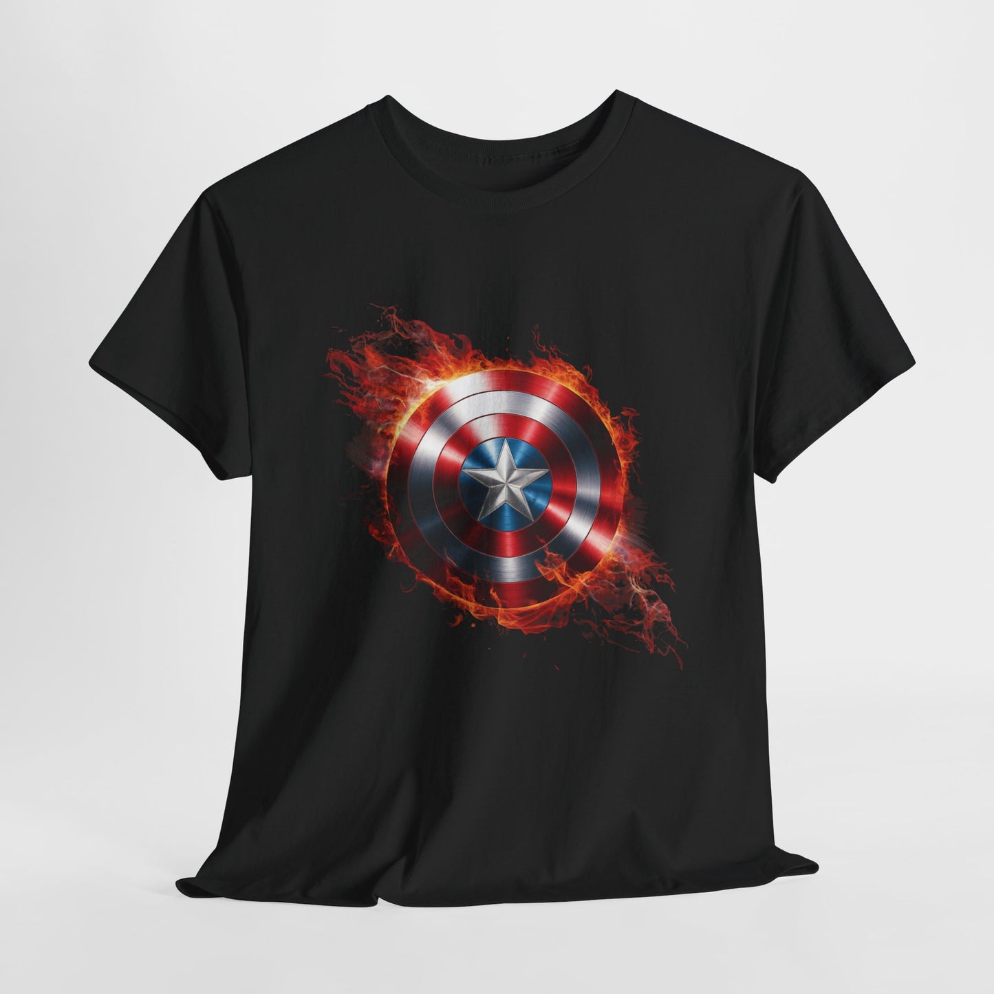 Captain America Flame Tee