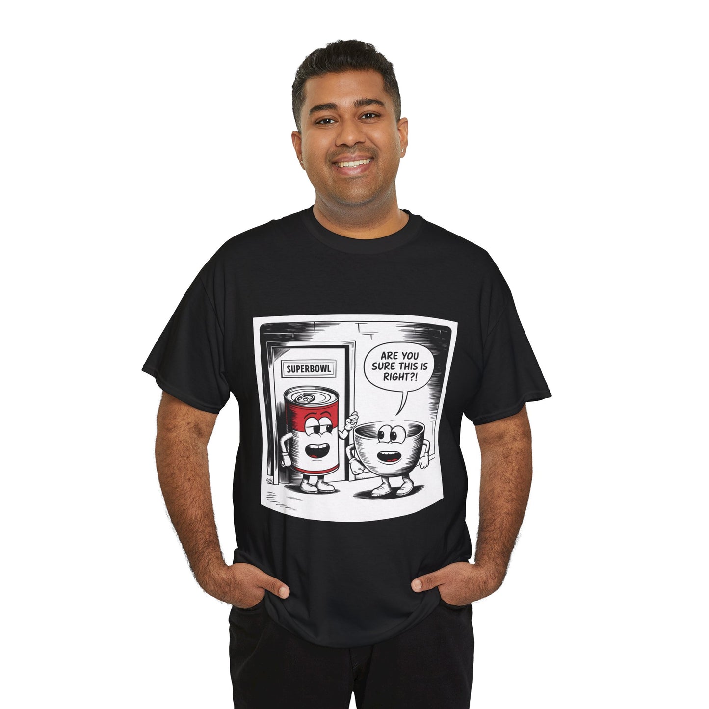 Comic Unisex Tee - Superbowl Design