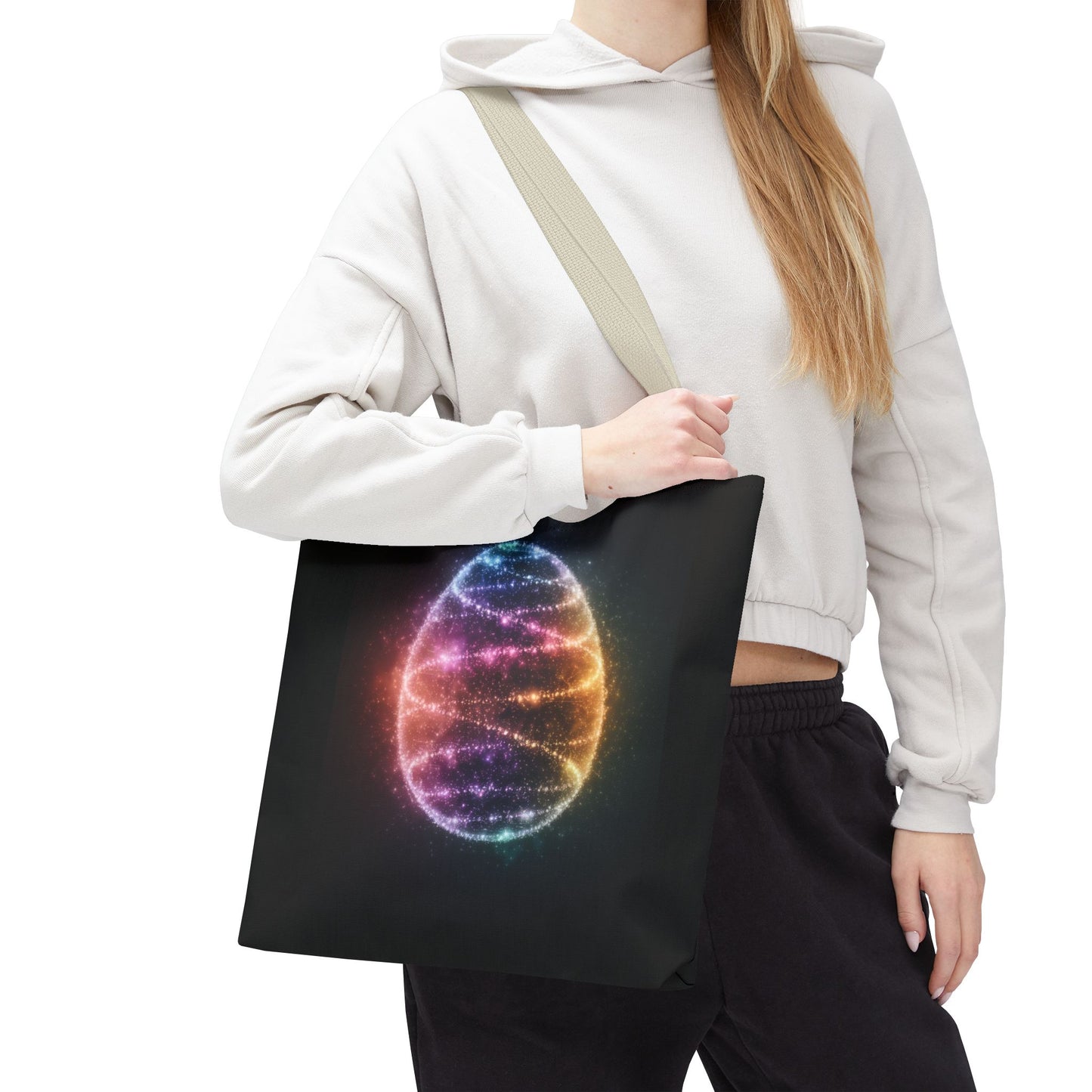 Bioluminescent Easter Egg Tote Bag