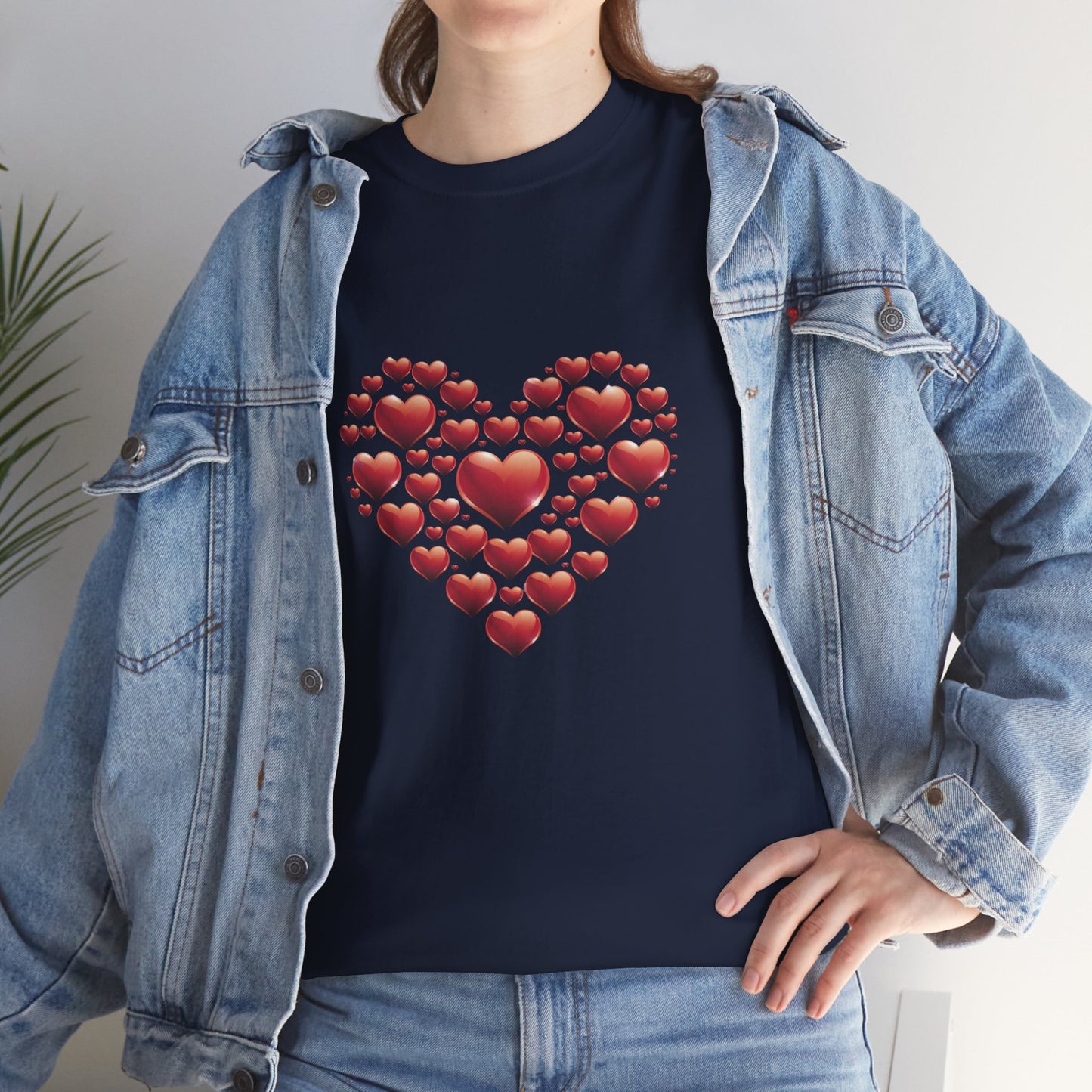 Heart Of Hearts Shirt, Minimal Valentine Shirt, Red Heart Graphic Tee, Love Aesthetic T Shirt, Valentine Gift Shirt