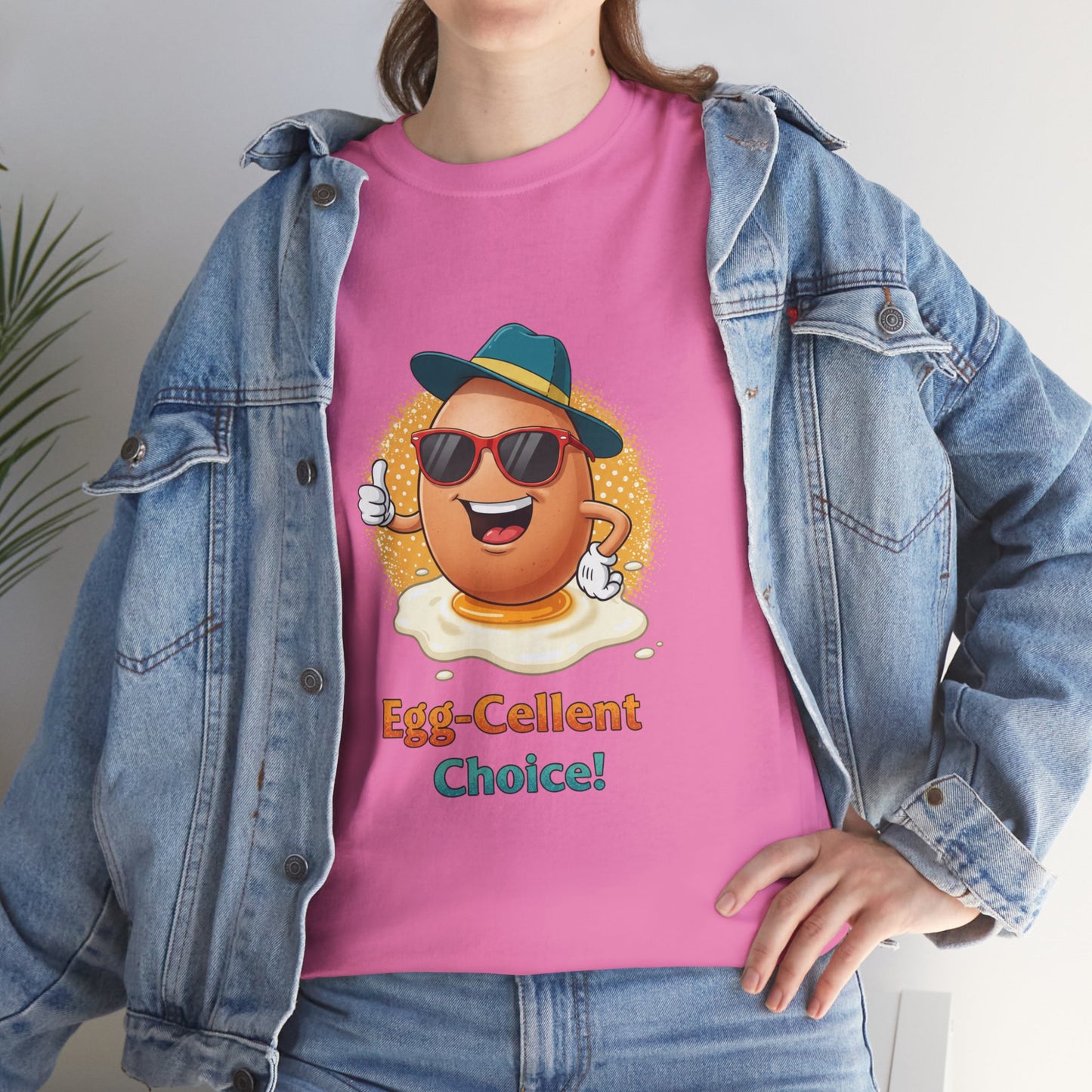 Funny Egg Shirt | Egg-Cellent Choice T-Shirt | Pun Food Tee | Breakfast Lover Gift | Cool Cartoon Egg Shirt | Dad Joke Shirt