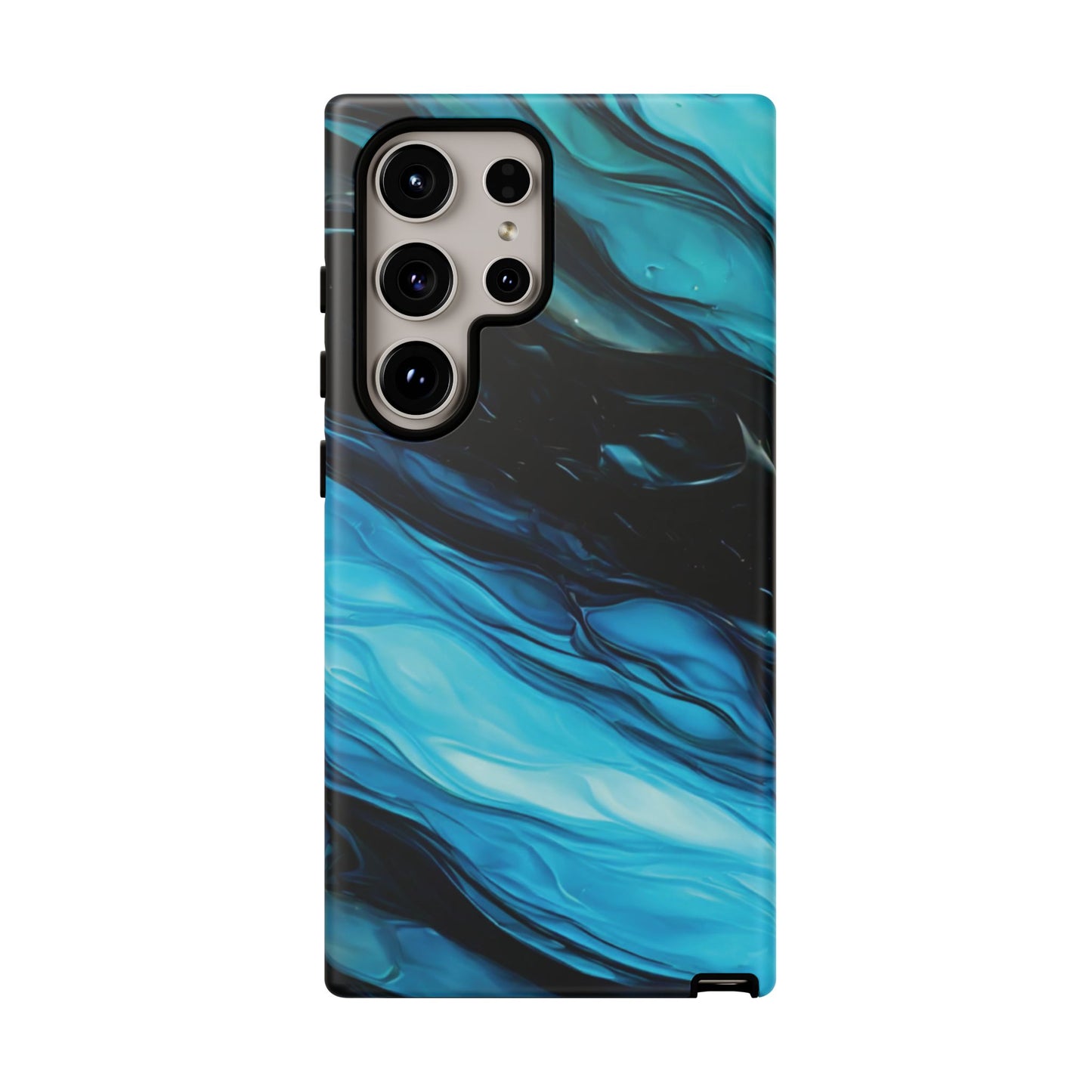 Samsung Galaxy Blue Splash Phone Case
