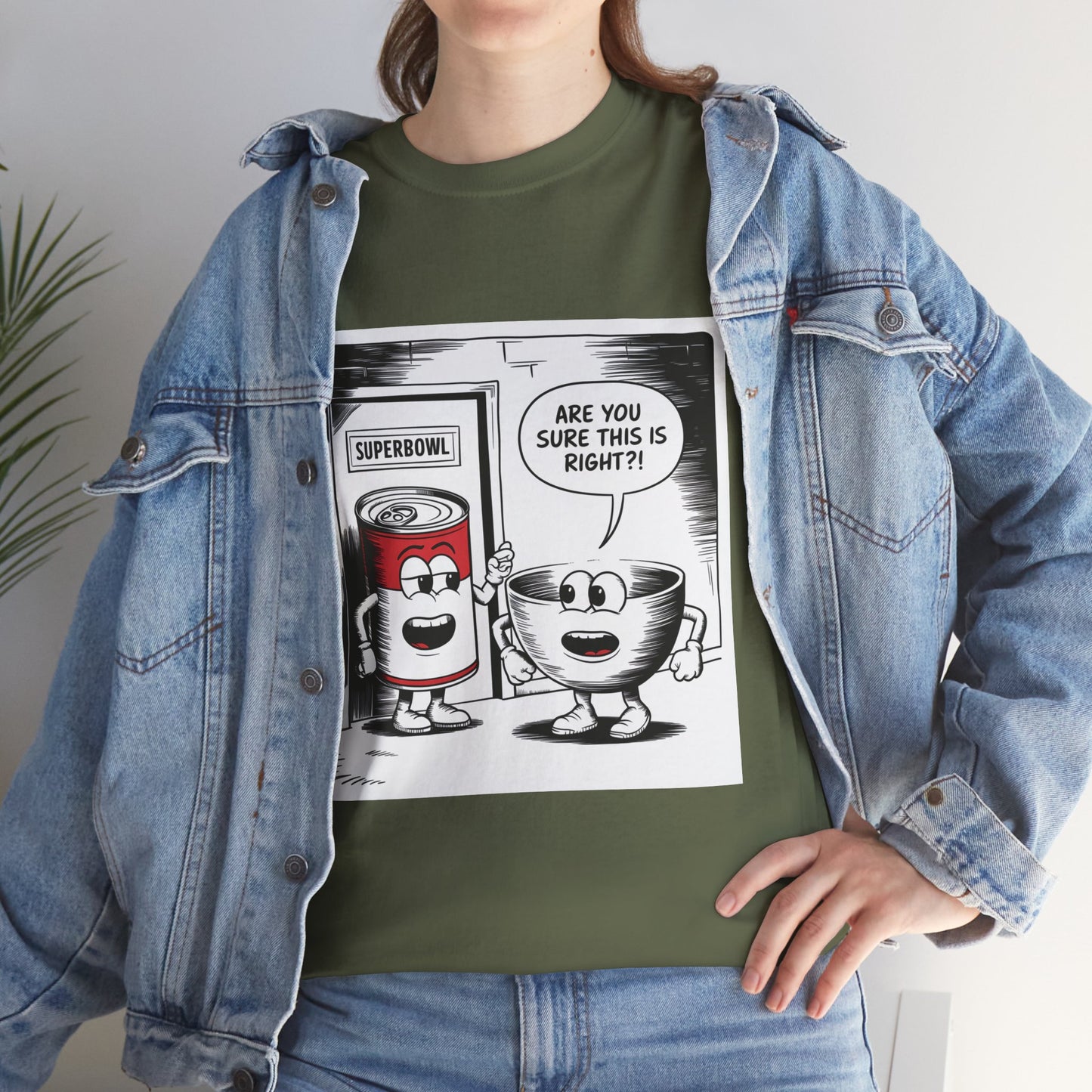 Comic Unisex Tee - Superbowl Design