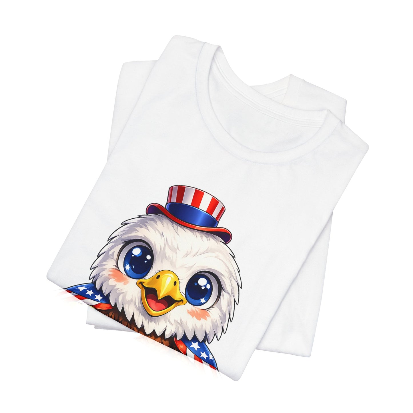 Cute USA Eagle Shirt, Patriotic Eagle T Shirt, Fourth Of July Shirt, American Flag Eagle Tee, Freedom Graphic Shirt, USA Pride Top