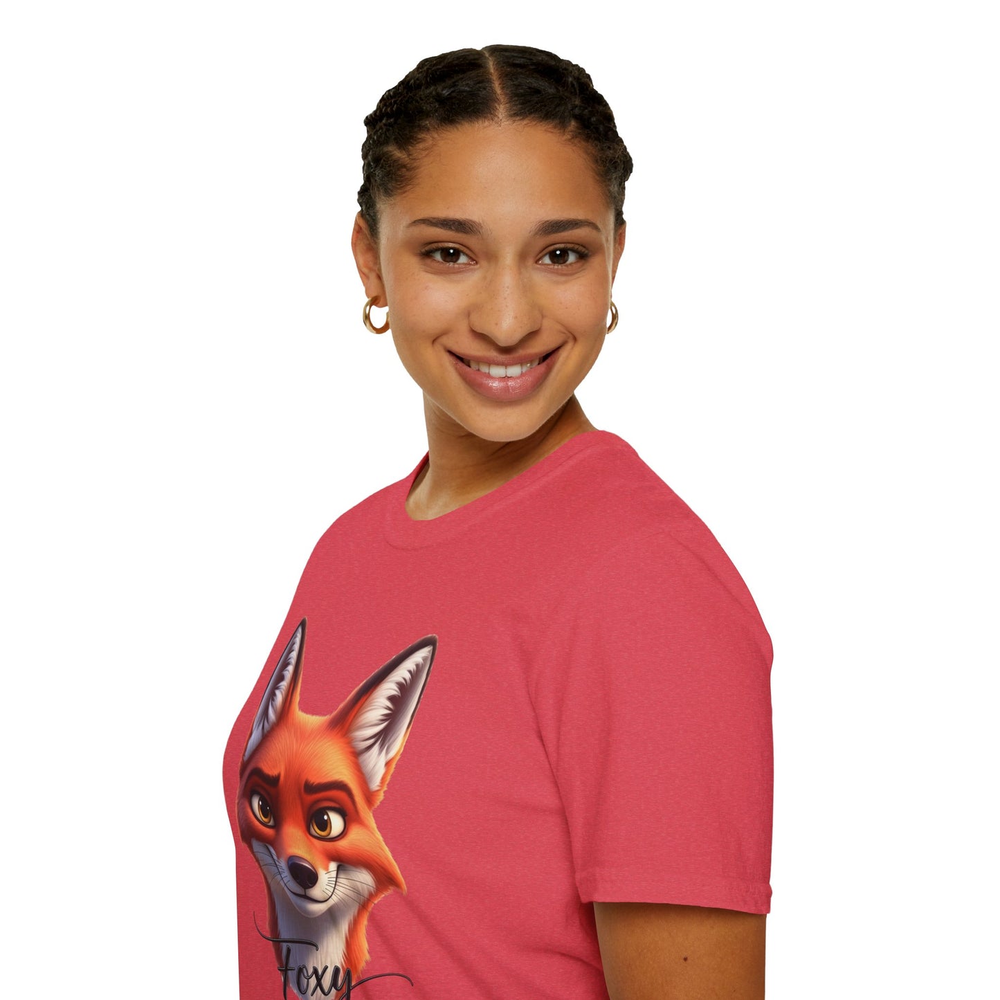 Foxy T-Shirt, Cute Fox Graphic Tee, Animal Lover Shirt, Fun And Confident Top, Playful Pun Gift, Soft Cotton Tee For Everyday Wear