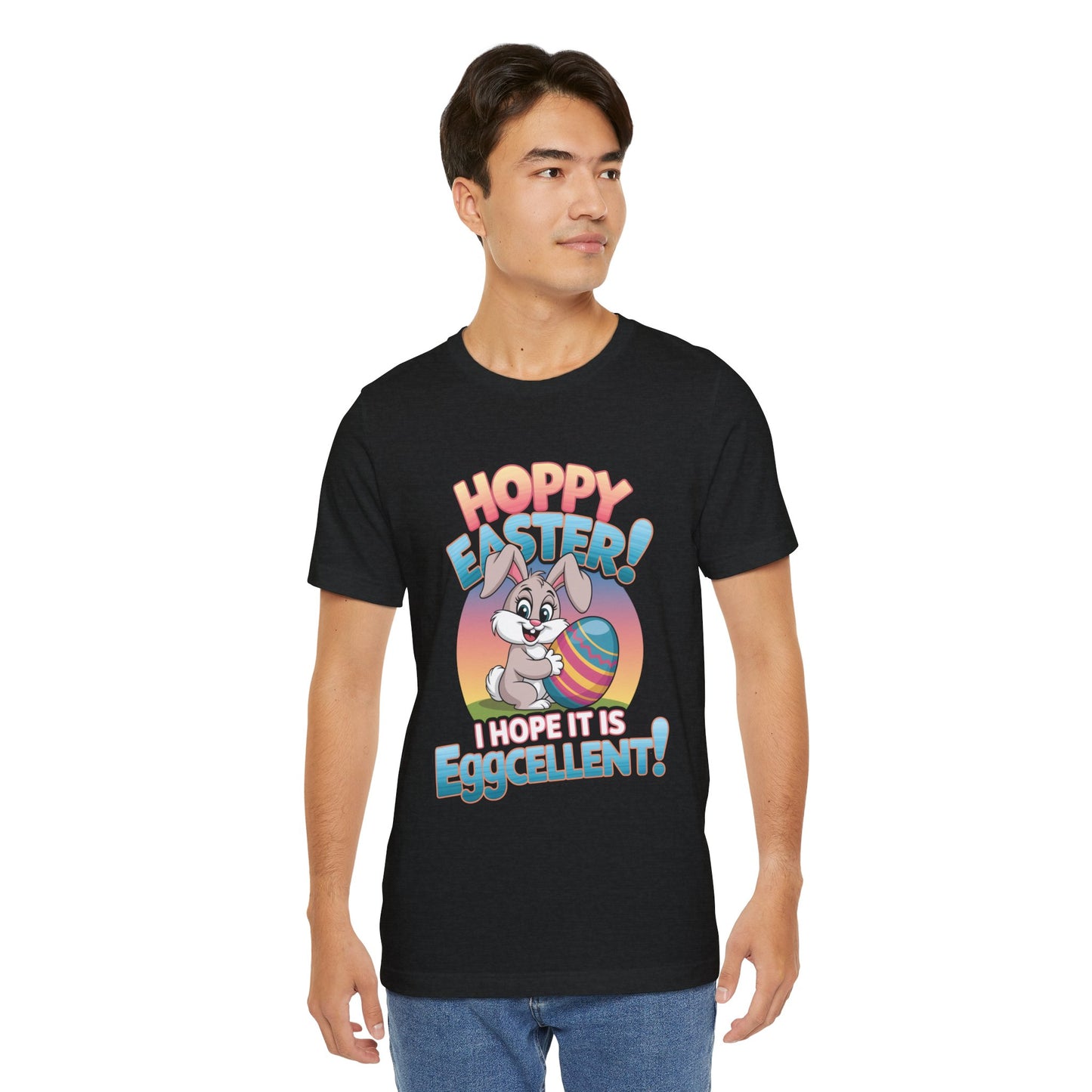 Happy Easter Unisex Tee Easter Shirt Easter Bunny T Shirt Easter Apparel Easter Bunny Outfit