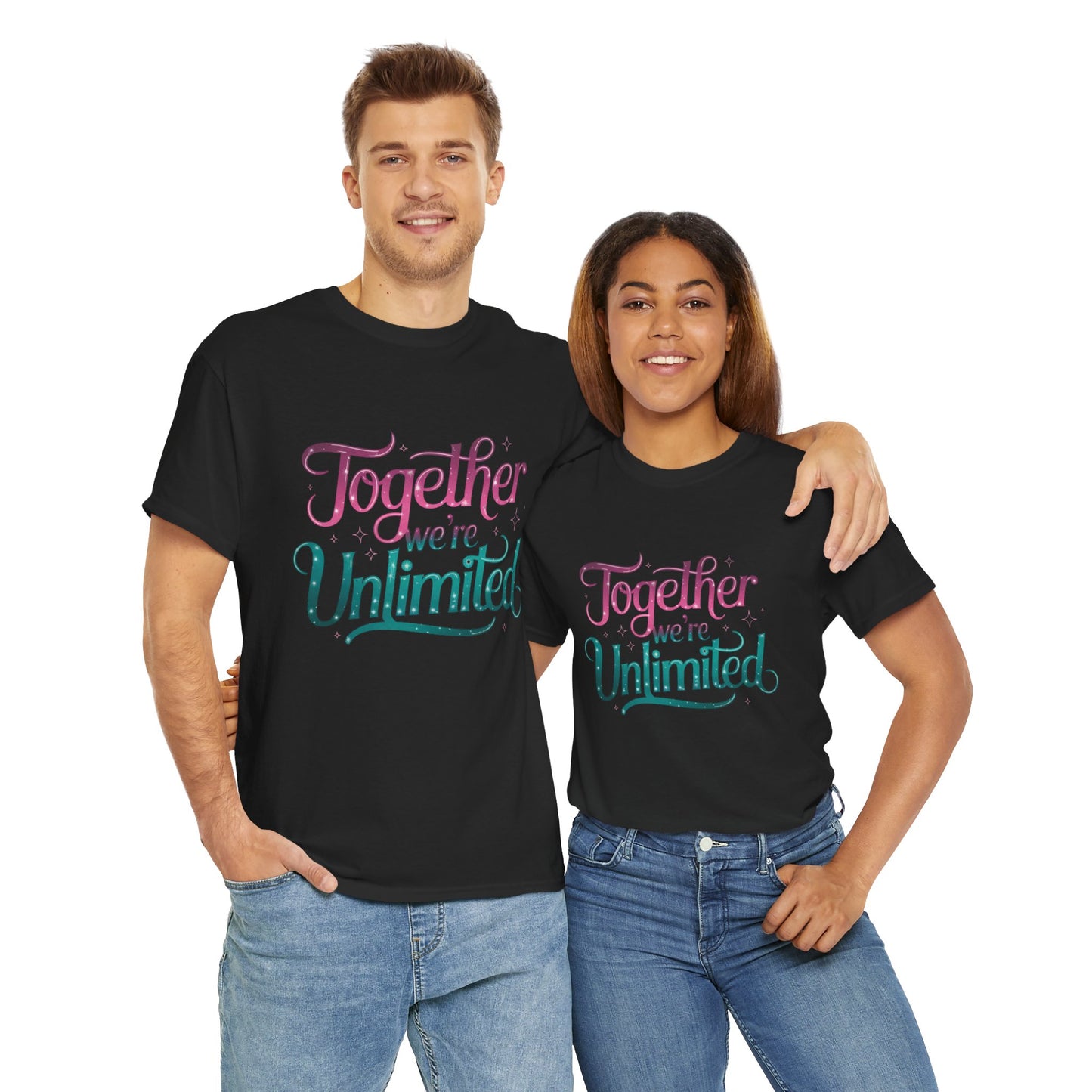 Together We're Unlimited Wicked Shirt - Broadway Musical Tee, Defy Gravity Quote, Witchcore Gift, Elphaba Glinda Unisex T-Shirt 2025
