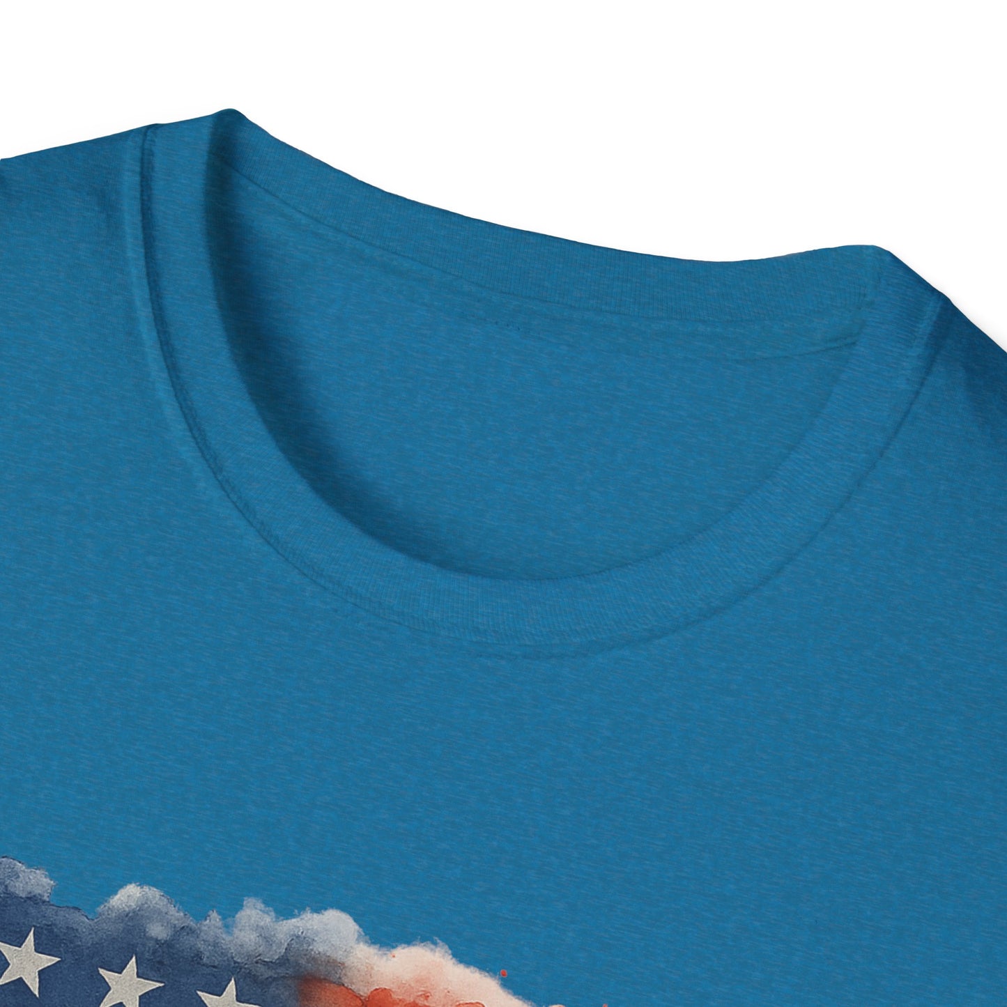 American Eagle & Flag T‑Shirt | Patriotic Graphic Tee | Bald Eagle USA Shirt | 4th of July Tee | Independence Day Apparel