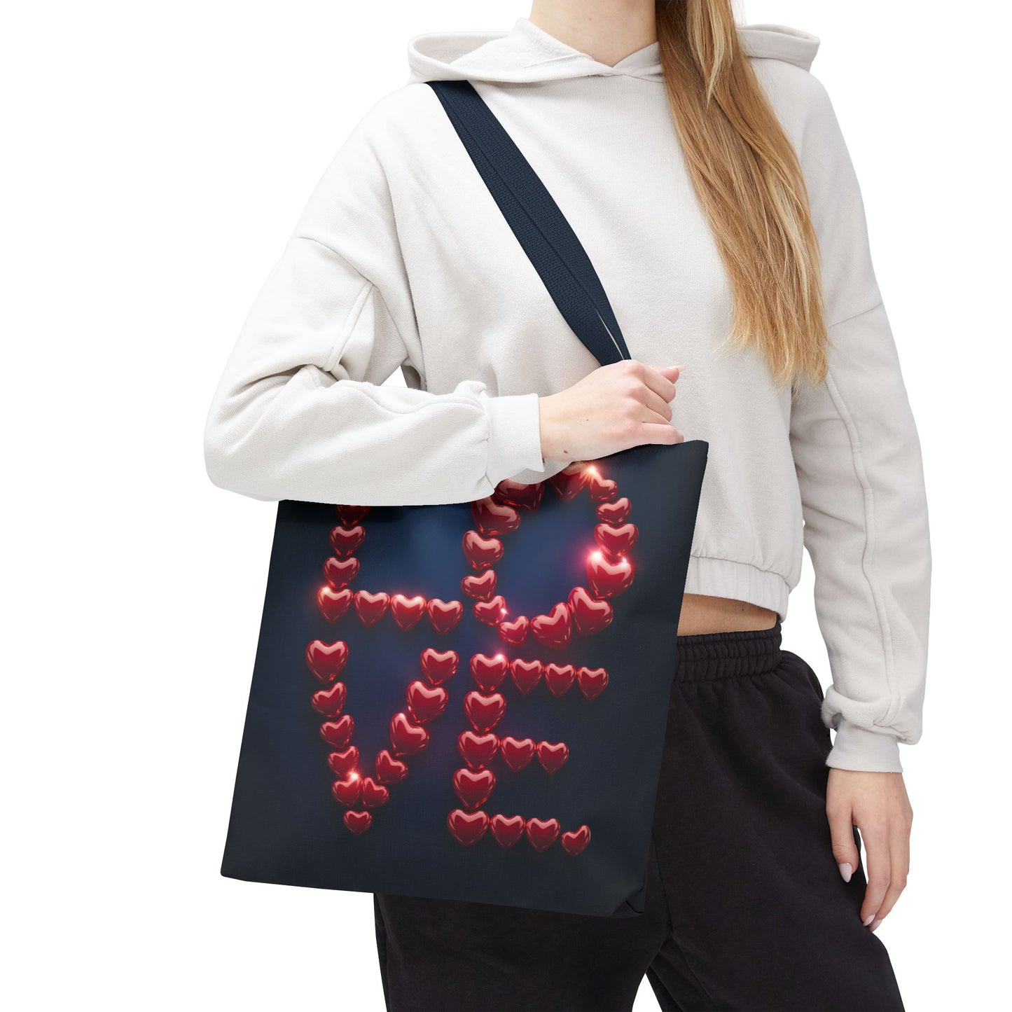 Love Hearts Tote Bag