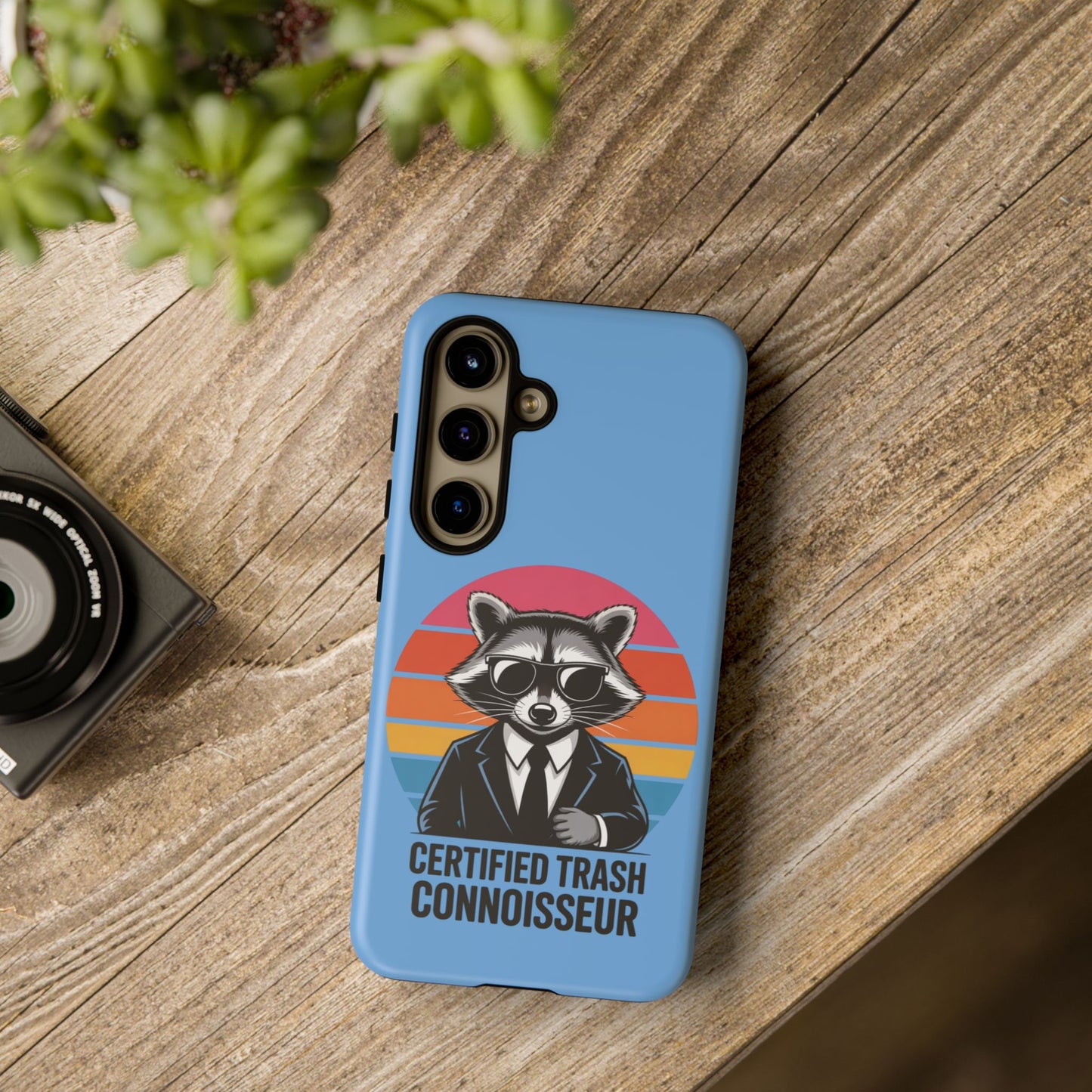 Certified Trash Connoisseur Phone Case - Fun & Stylish Protection for Animal Lovers
