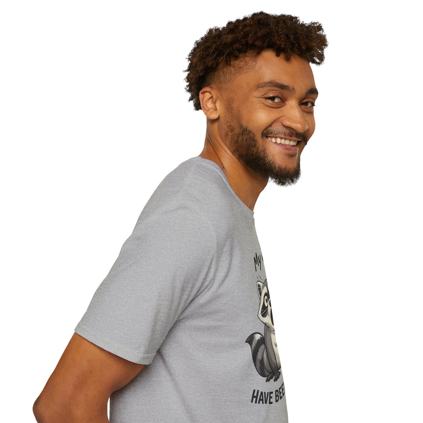 My Gobs Have Been Smacked Shirt, Funny Raccoon T Shirt, Gobsmacked Joke Tee, Meme Animal Shirt, Absurd Humor Graphic Tee