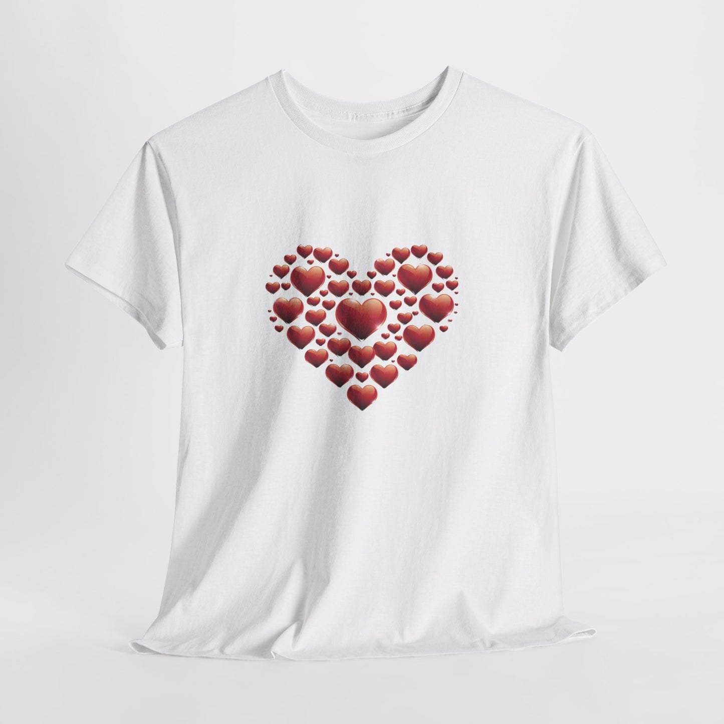 Heart Of Hearts Shirt, Minimal Valentine Shirt, Red Heart Graphic Tee, Love Aesthetic T Shirt, Valentine Gift Shirt