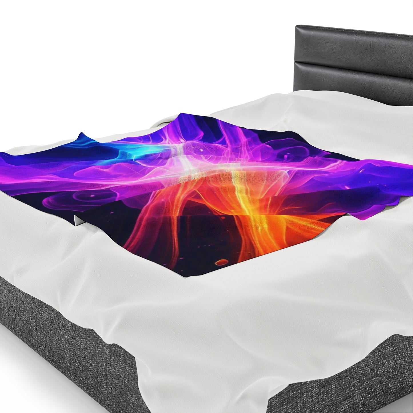 Color Splash Plush Velveteen Blanket