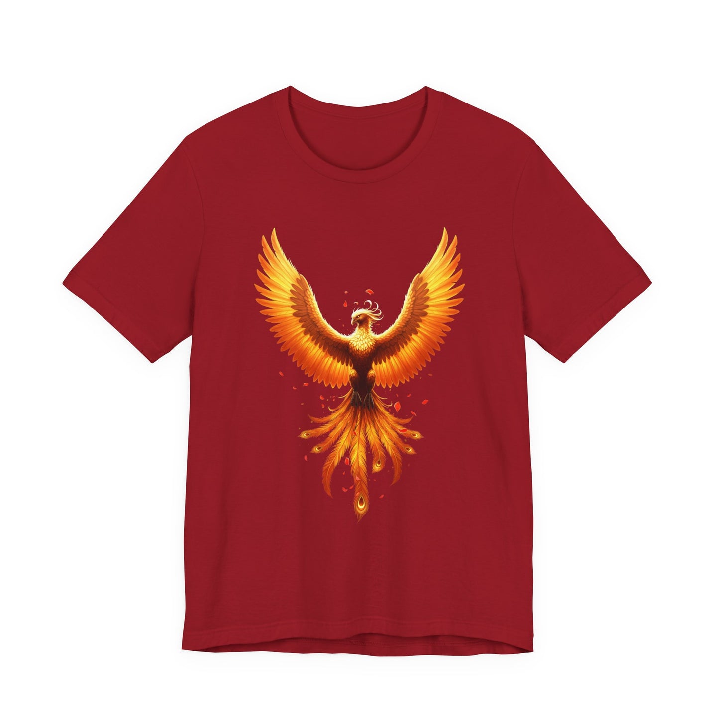 Phoenix Rising Shirt • Fiery Phoenix Graphic Tee • Rebirth Transformation Myth Shirt • Firebird Art Tee • Unisex Gift Tee XS‑5XL