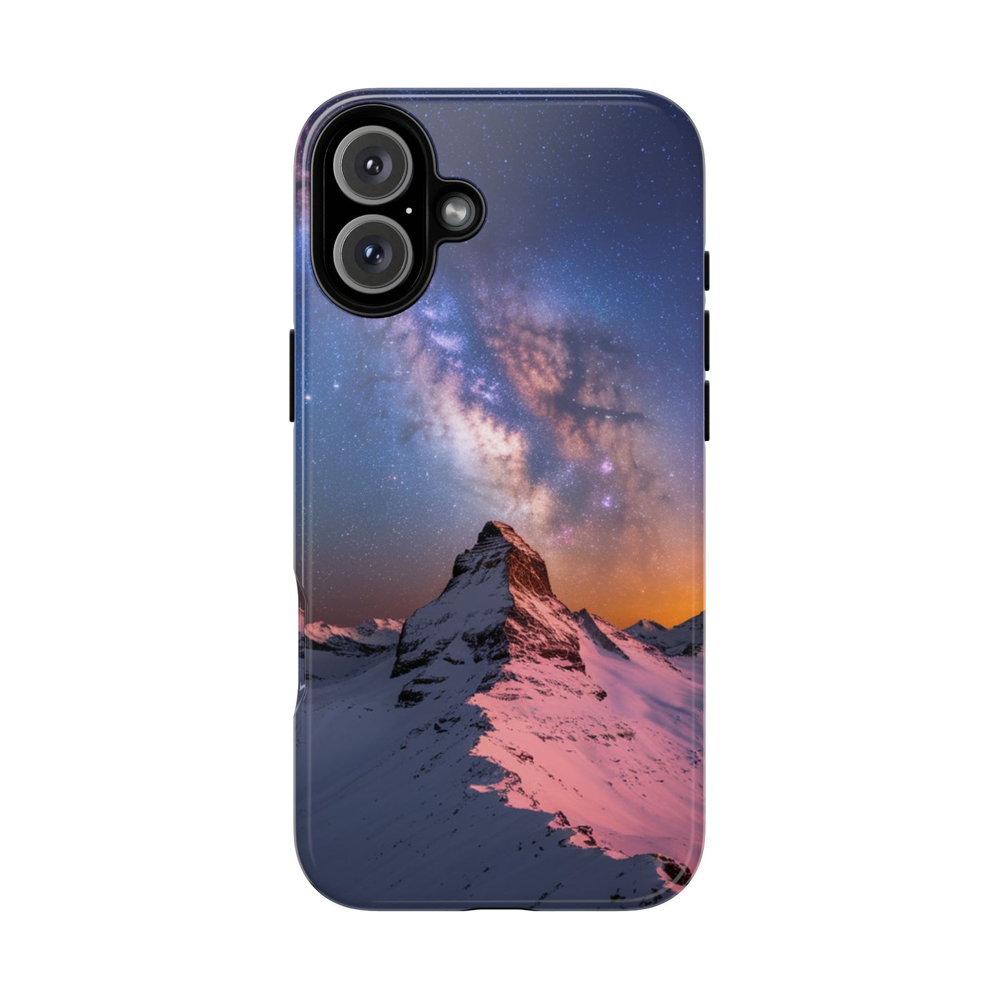 iPhone Case Mountain Top and Milky Way Nature Phone Case Unique Gift