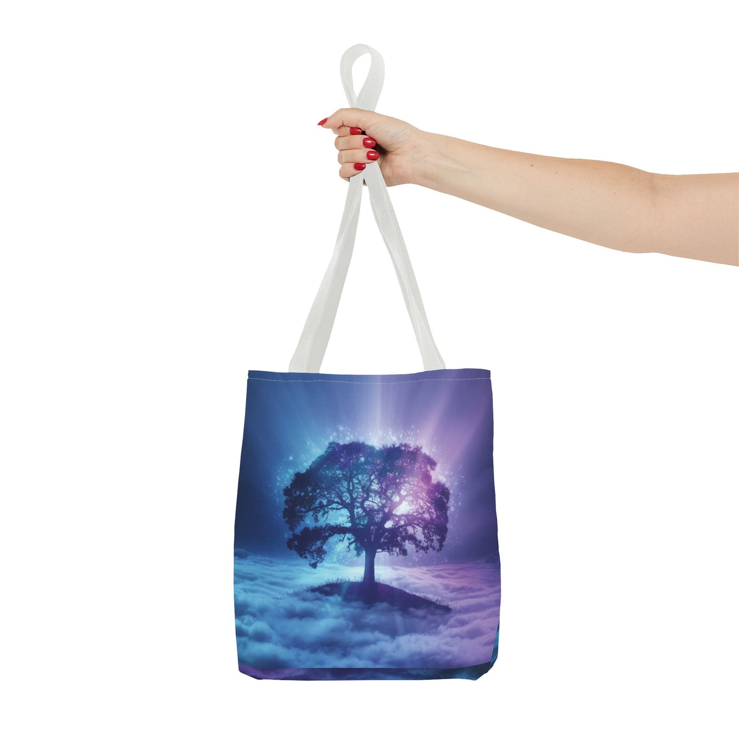 Tree Clouds Tote Bag