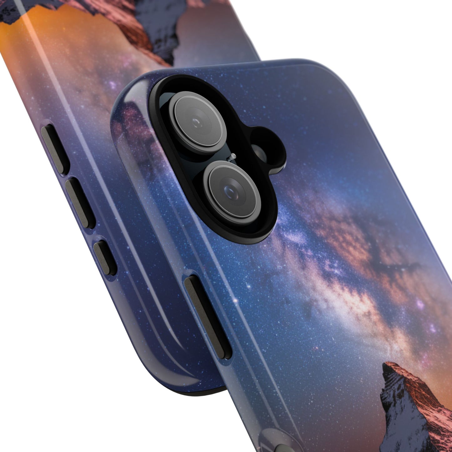 iPhone Case Mountain Top and Milky Way Nature Phone Case Unique Gift