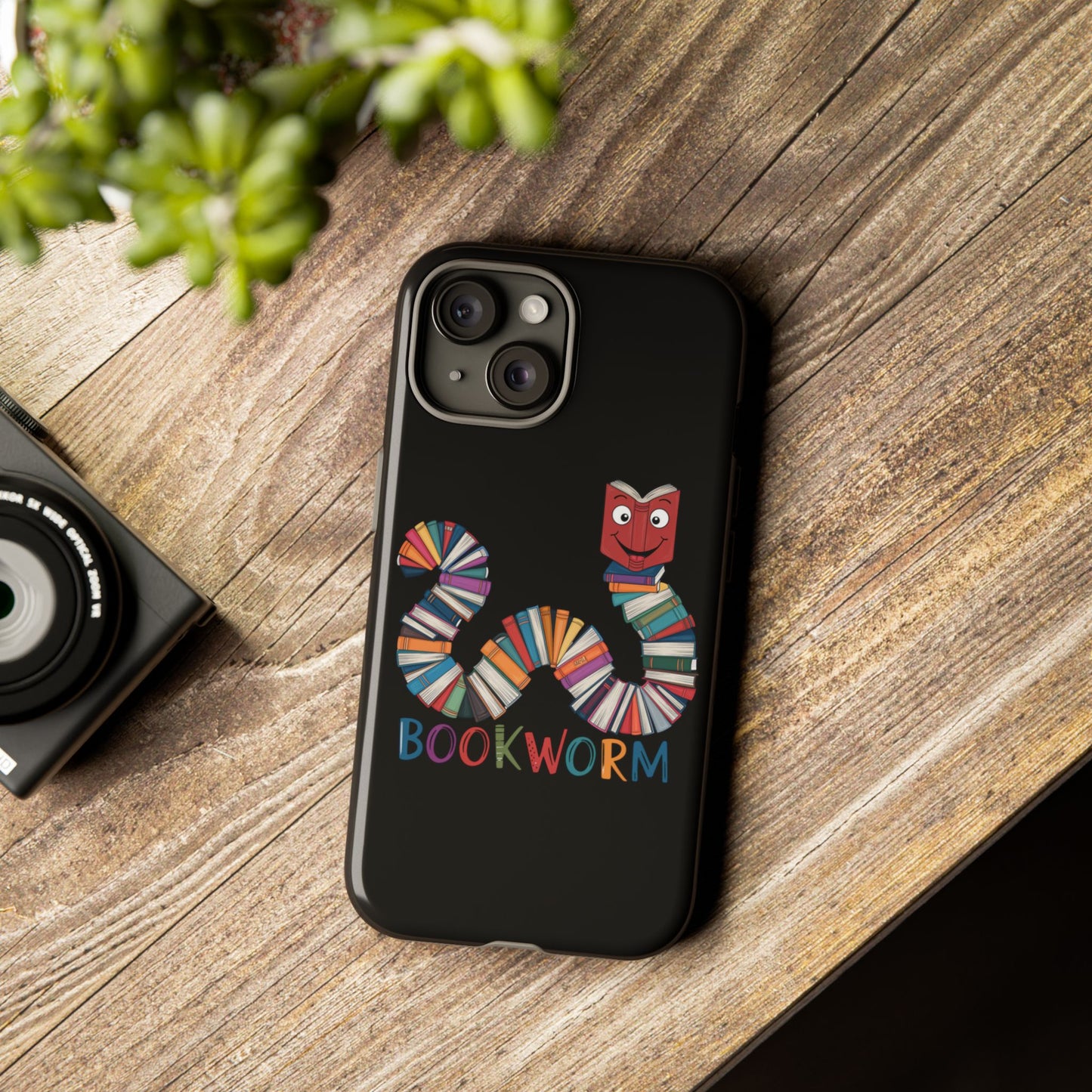 iPhone Case Bookworm Tough Case