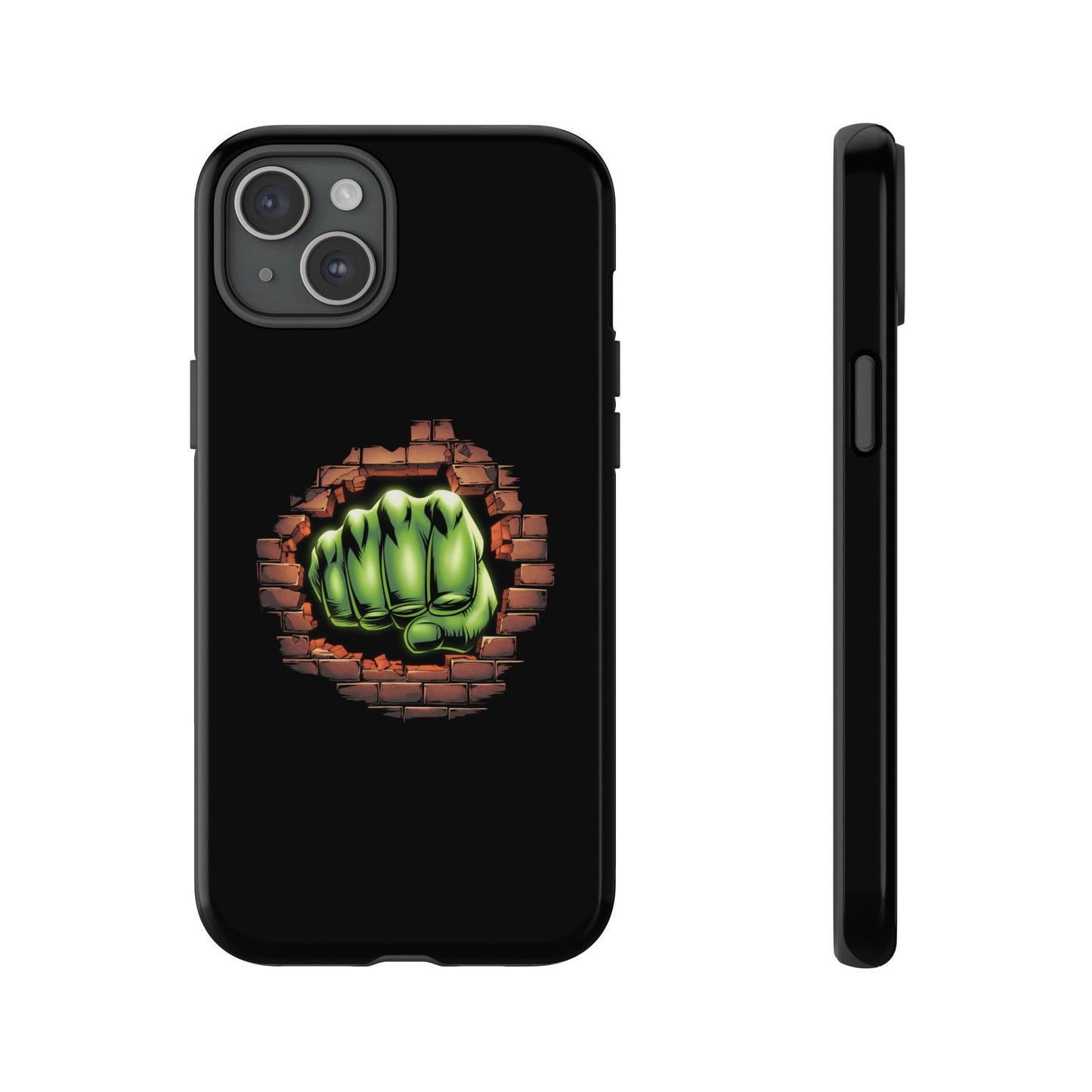 iPhone Case Green Fist Tough Case, Comic Book Phone Case, iPhone Case for Geeks