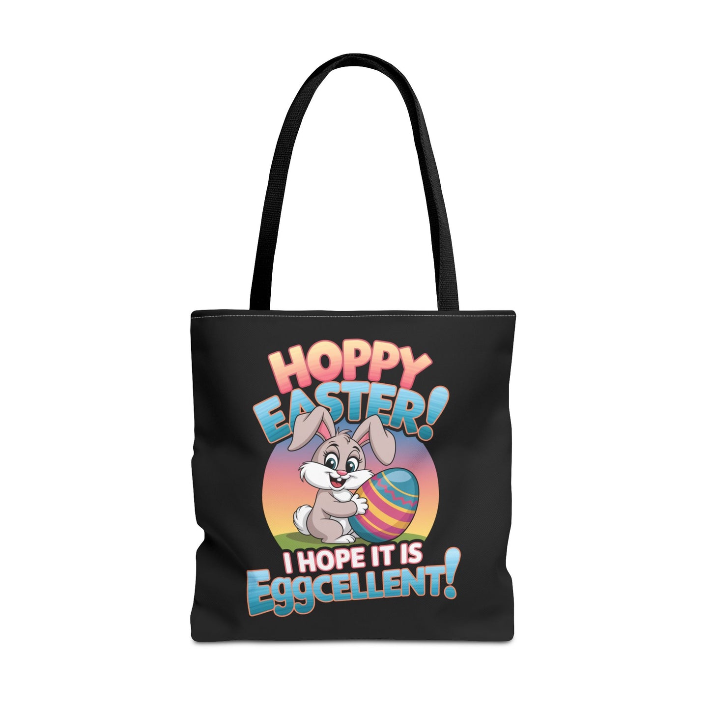 Happy Easter Tote Bag Eggcellent Bunny Design Easter Bag Easter Gift Easter Tote Accessory