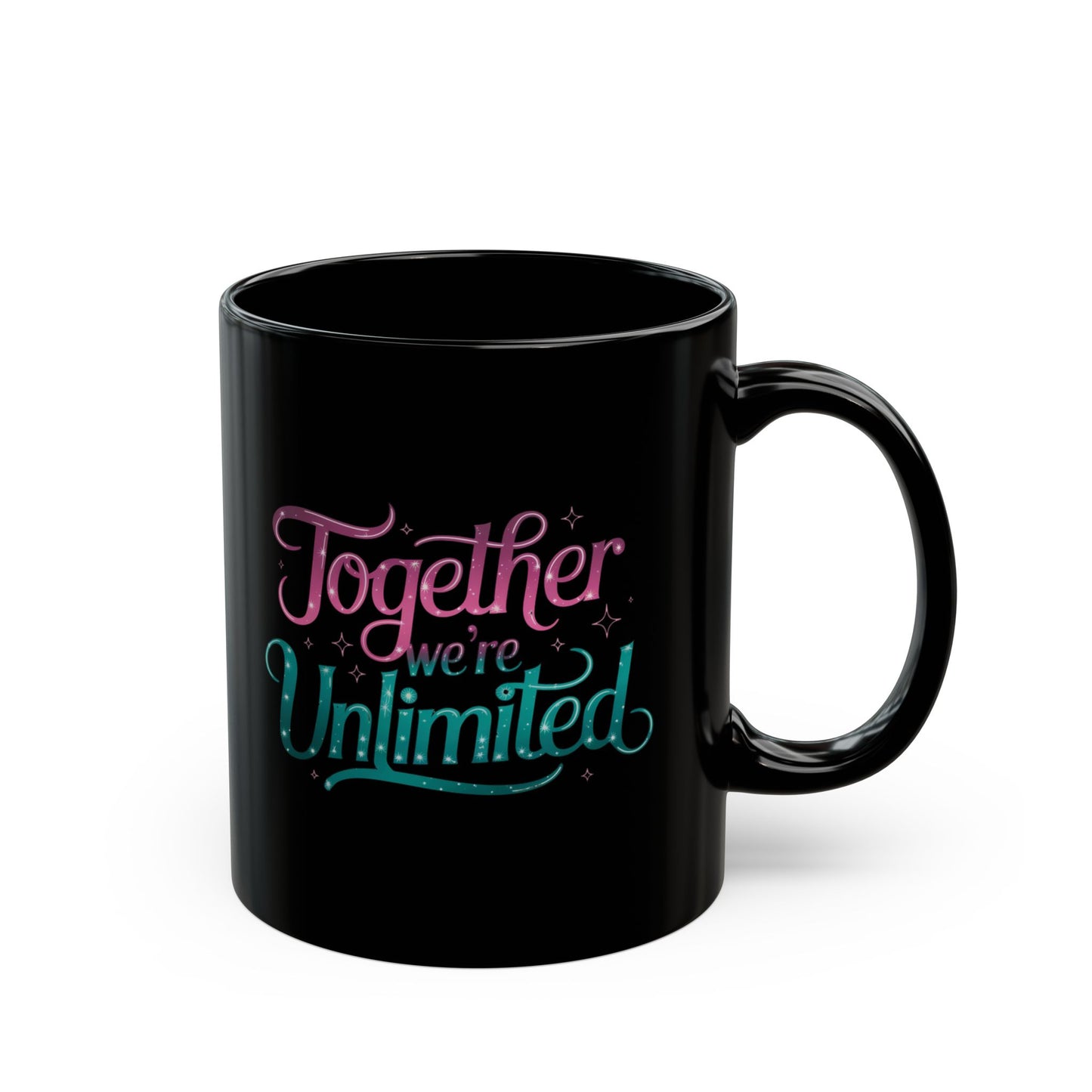 “Unlimited – Together We’re Unlimited” Wicked Inspired Quote Mug 11oz or 15oz | Musical Theater Gift for Friends, Couples, Wicked Fans