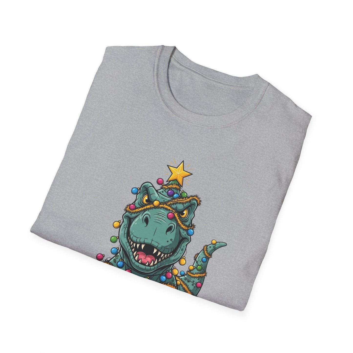 Tree Rex T-Shirt, Dinosaur Christmas Tee, Funny Holiday Dino Shirt, Tree Rex Dinosaur Xmas Graphic Tee, Cute Winter Gift Tee