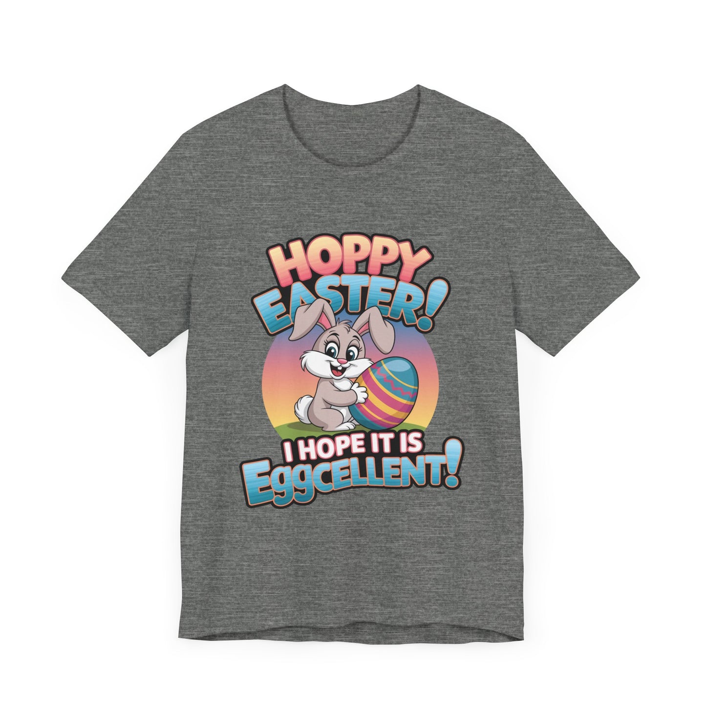 Happy Easter Unisex Tee Easter Shirt Easter Bunny T Shirt Easter Apparel Easter Bunny Outfit