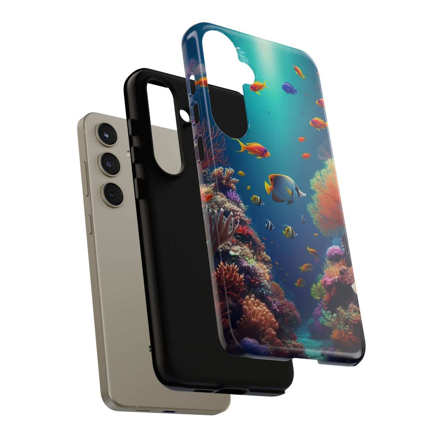 Coral Reef Tough Samsung Galaxy Phone Case