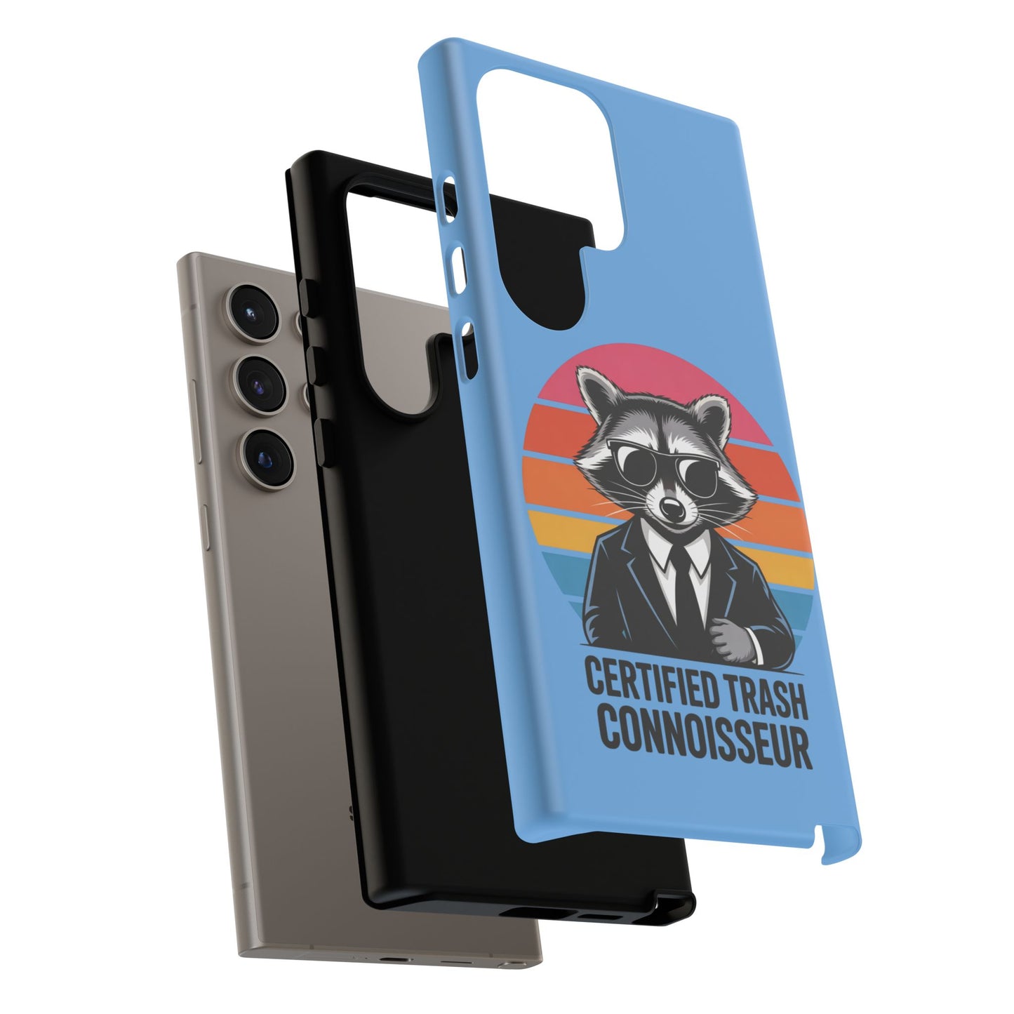 Certified Trash Connoisseur Phone Case - Fun & Stylish Protection for Animal Lovers