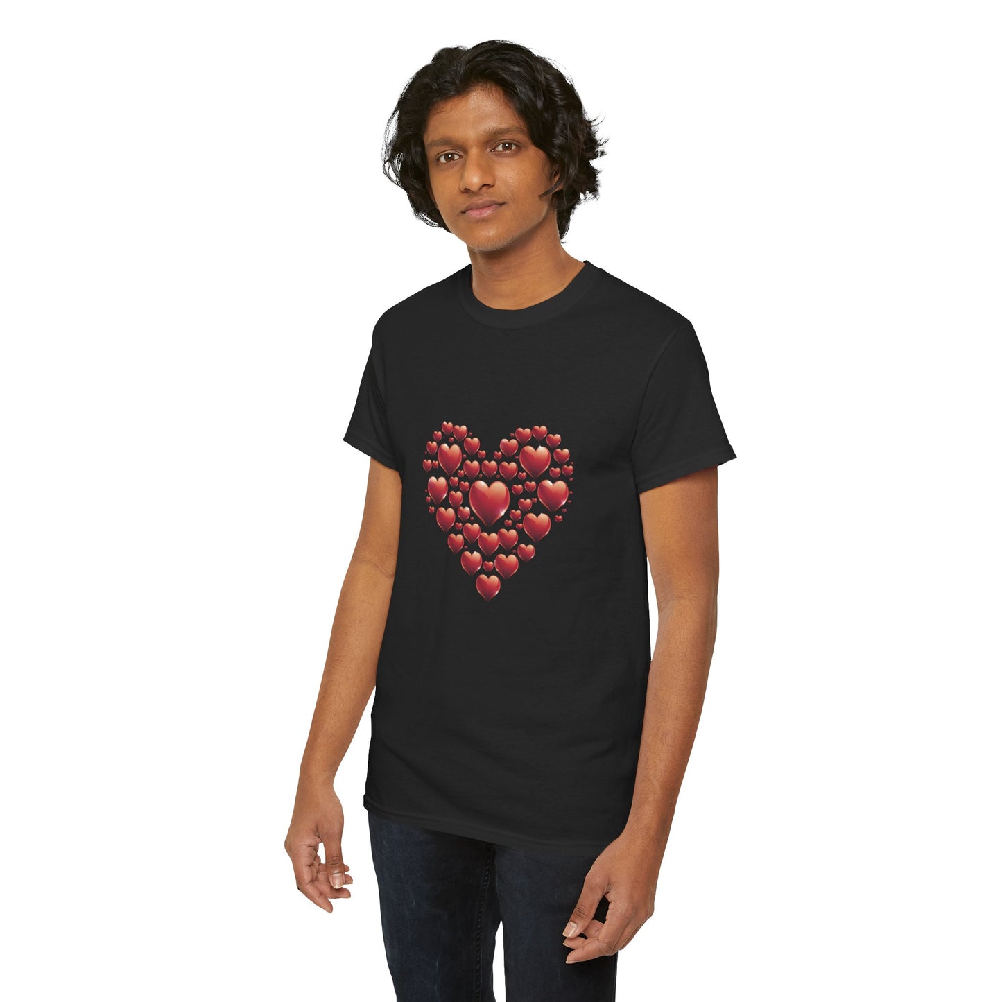 Heart Of Hearts Shirt, Minimal Valentine Shirt, Red Heart Graphic Tee, Love Aesthetic T Shirt, Valentine Gift Shirt