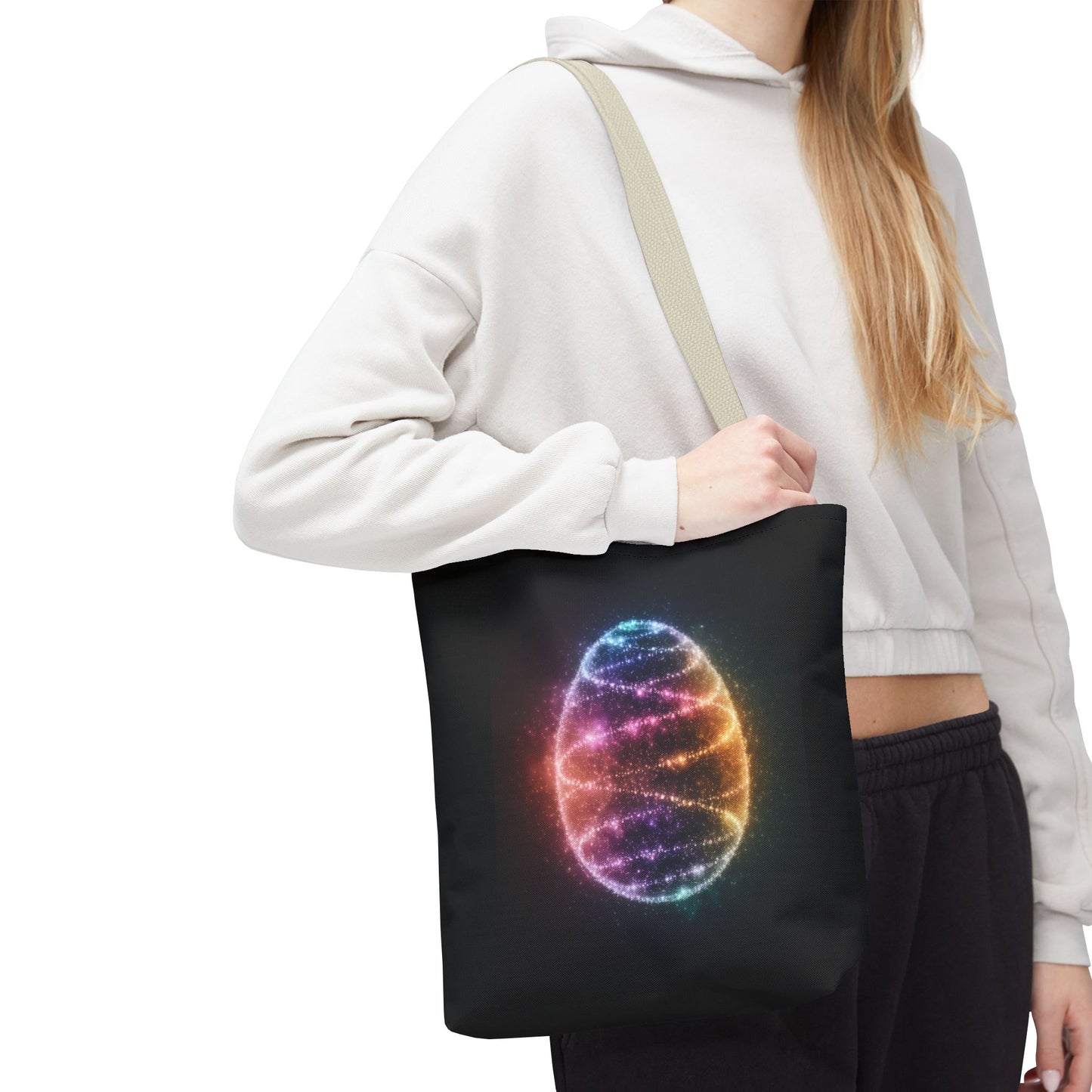 Bioluminescent Easter Egg Tote Bag