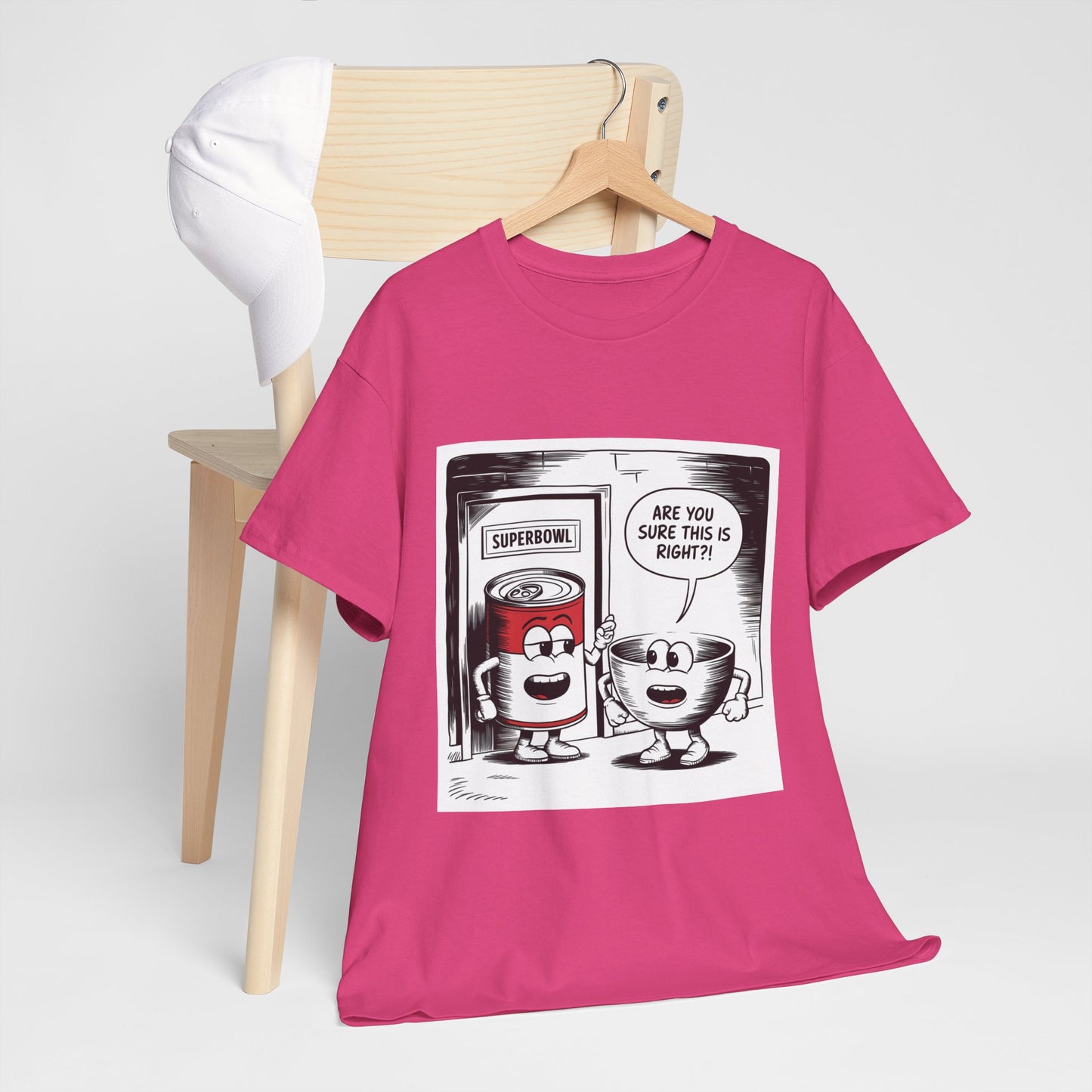 Comic Unisex Tee - Superbowl Design