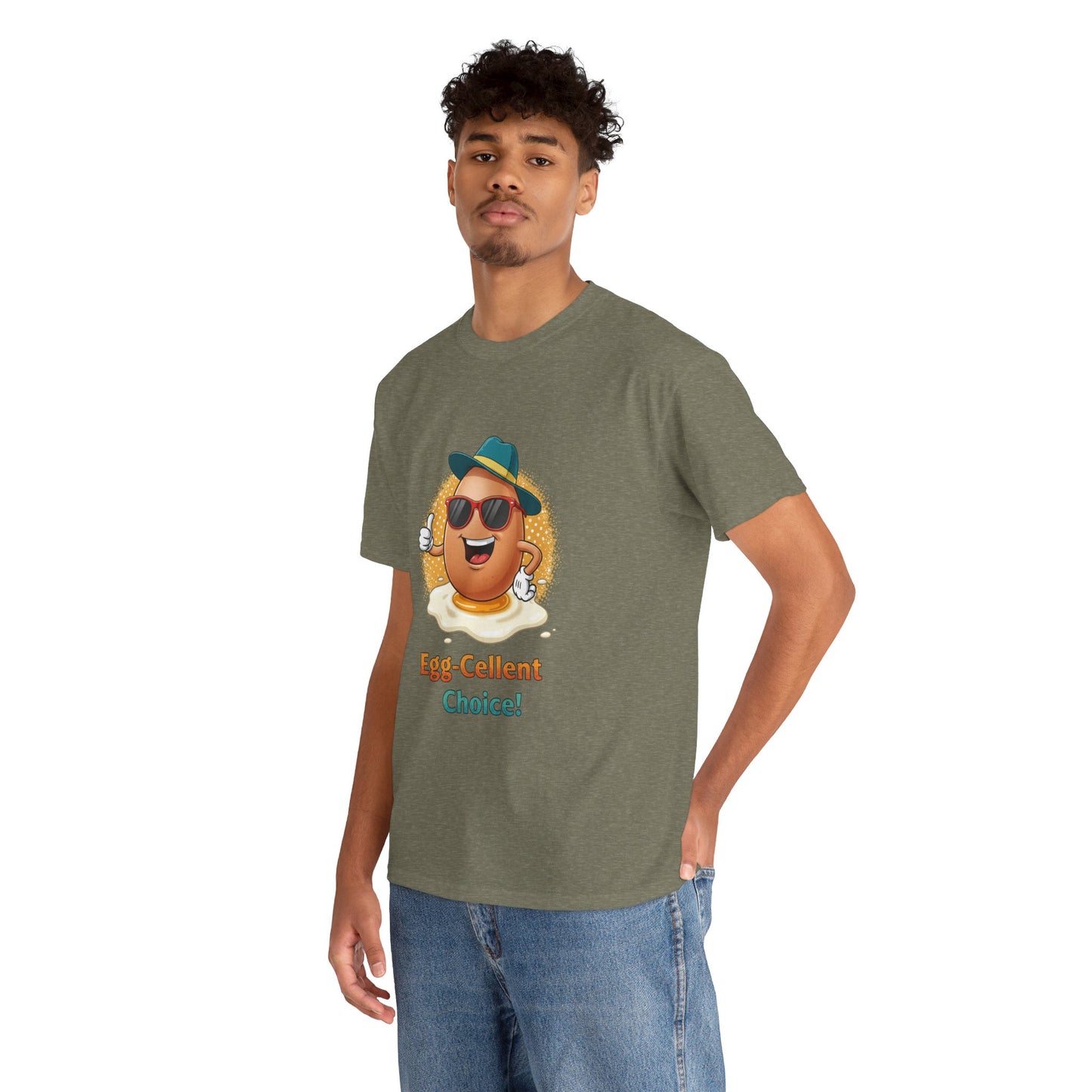 Funny Egg Shirt | Egg-Cellent Choice T-Shirt | Pun Food Tee | Breakfast Lover Gift | Cool Cartoon Egg Shirt | Dad Joke Shirt