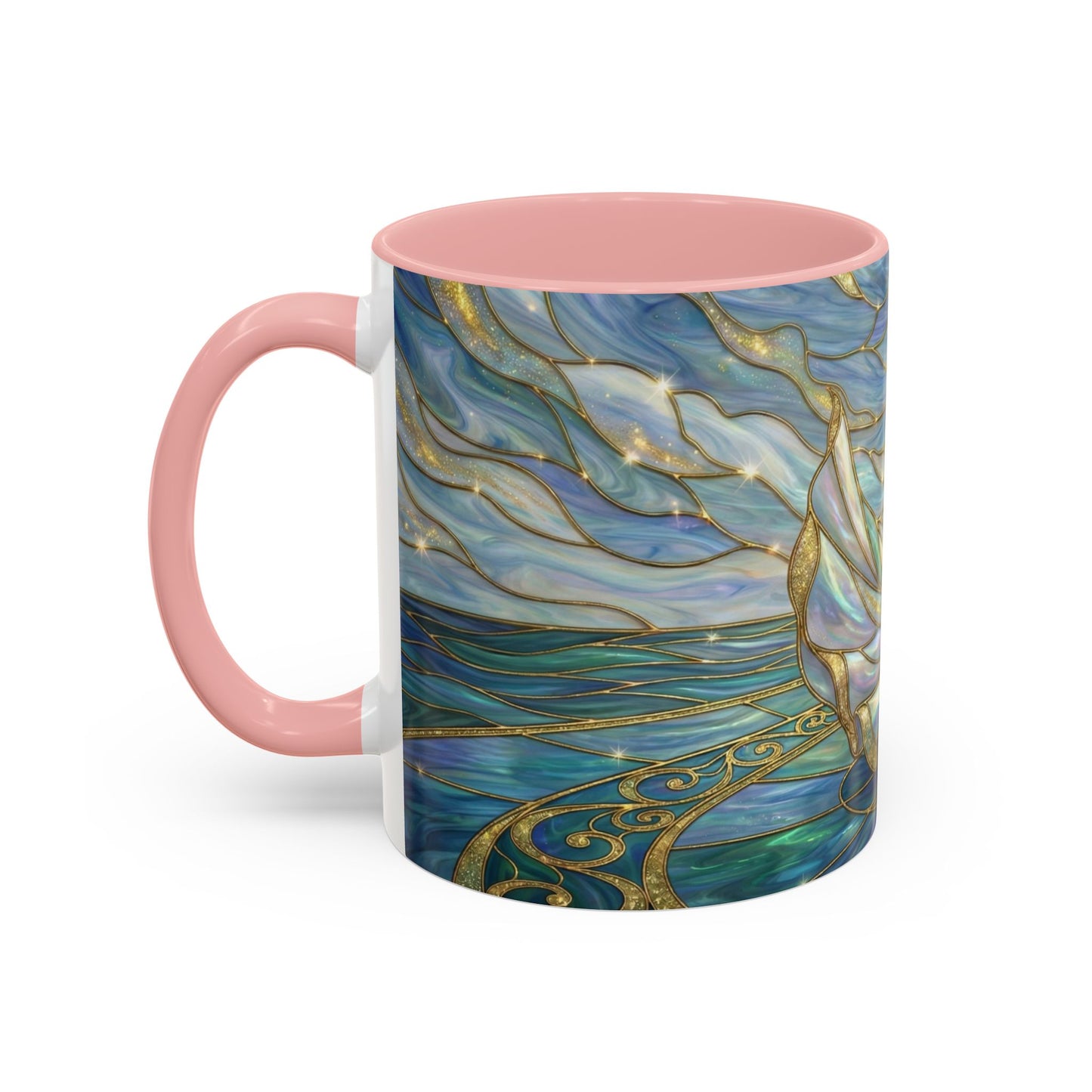 Stained Glass Mug, Dancing Couple Coffee Cup, Romantic Anniversary Gift, Ballroom Dancer Tea Cup, Wedding Present For Couple, Art Mug