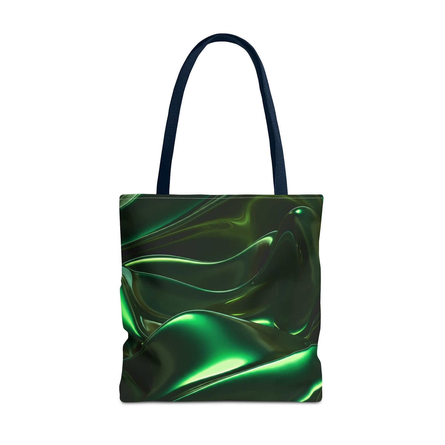 Green Metallic Tote Bag