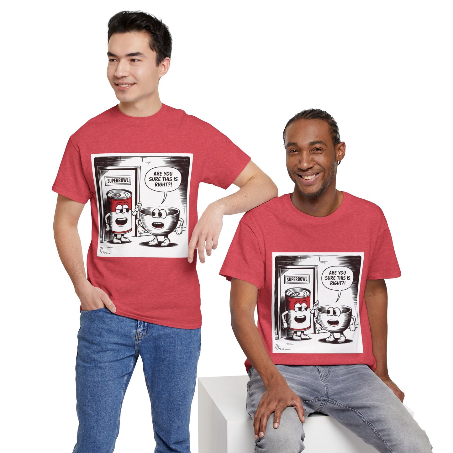 Comic Unisex Tee - Superbowl Design