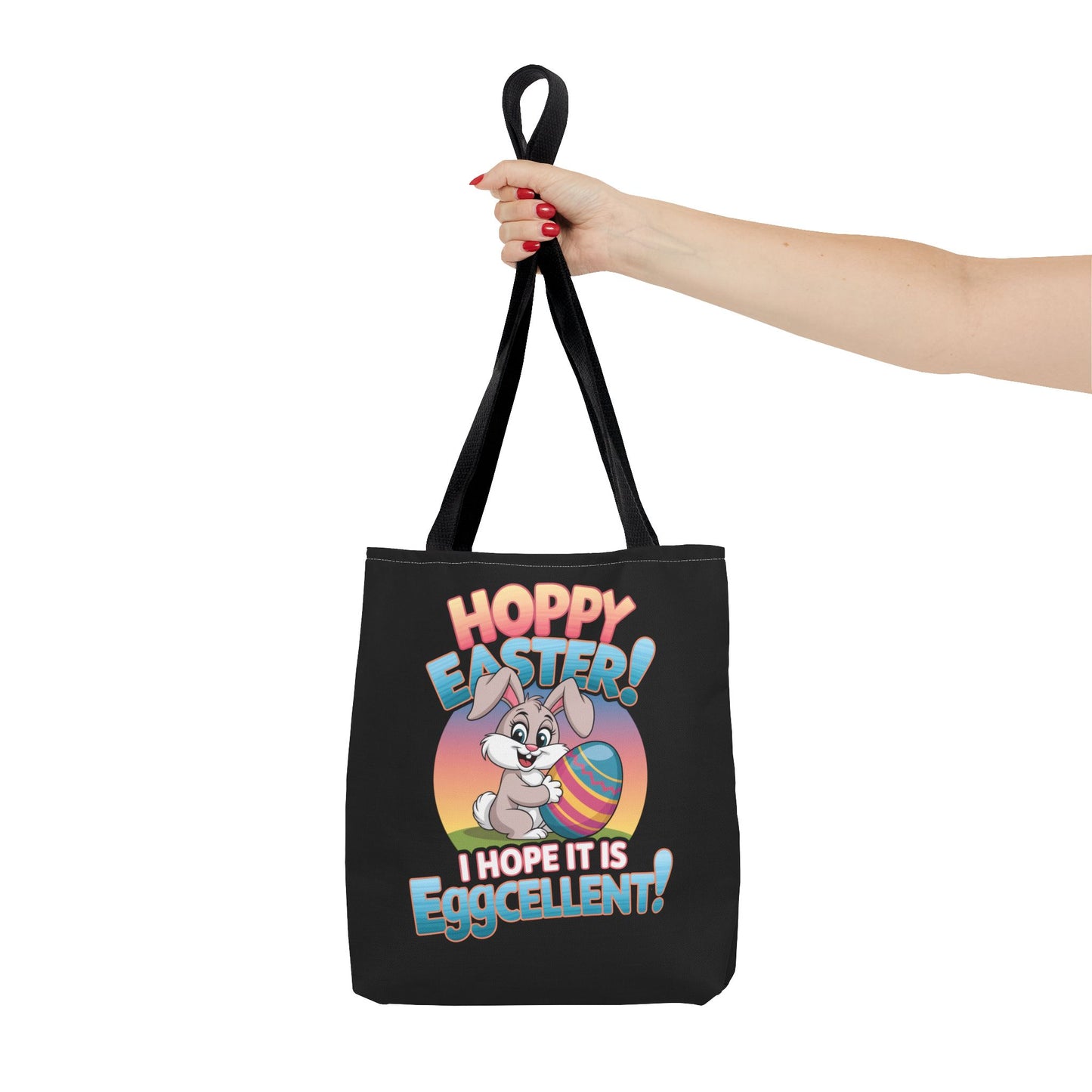 Happy Easter Tote Bag Eggcellent Bunny Design Easter Bag Easter Gift Easter Tote Accessory
